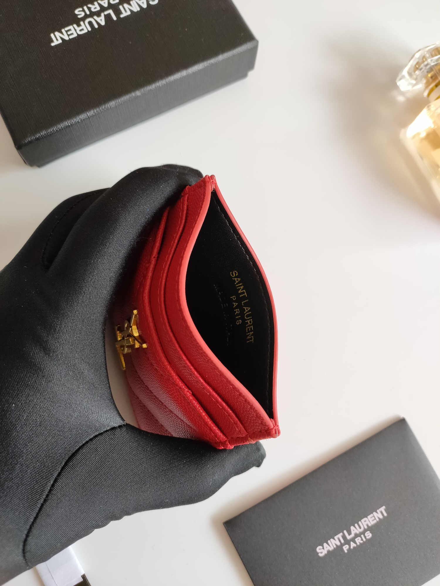 YSL CARD HOLDER 10.5×7.5×0.5cm