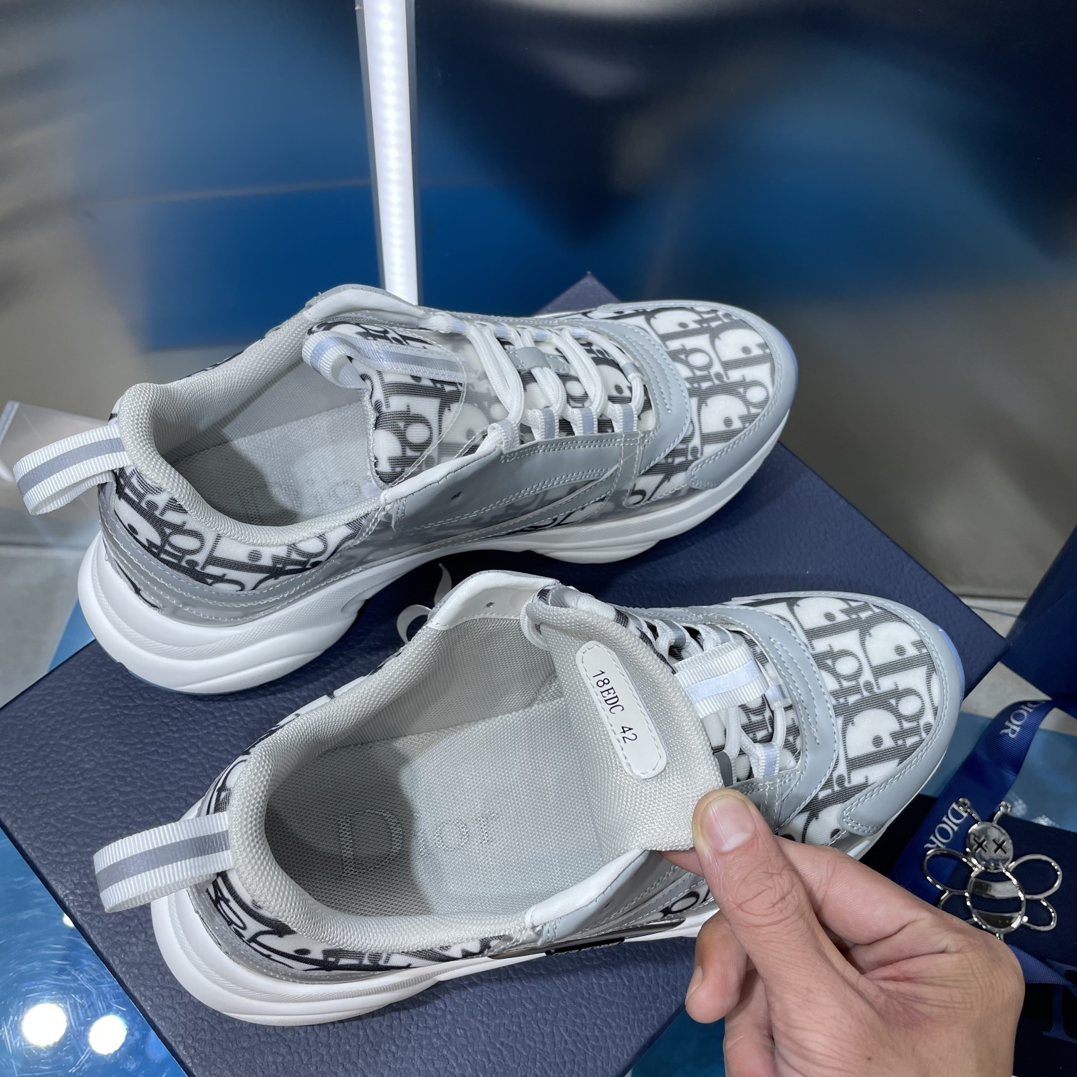 UA Dior B22 gray Sneaker