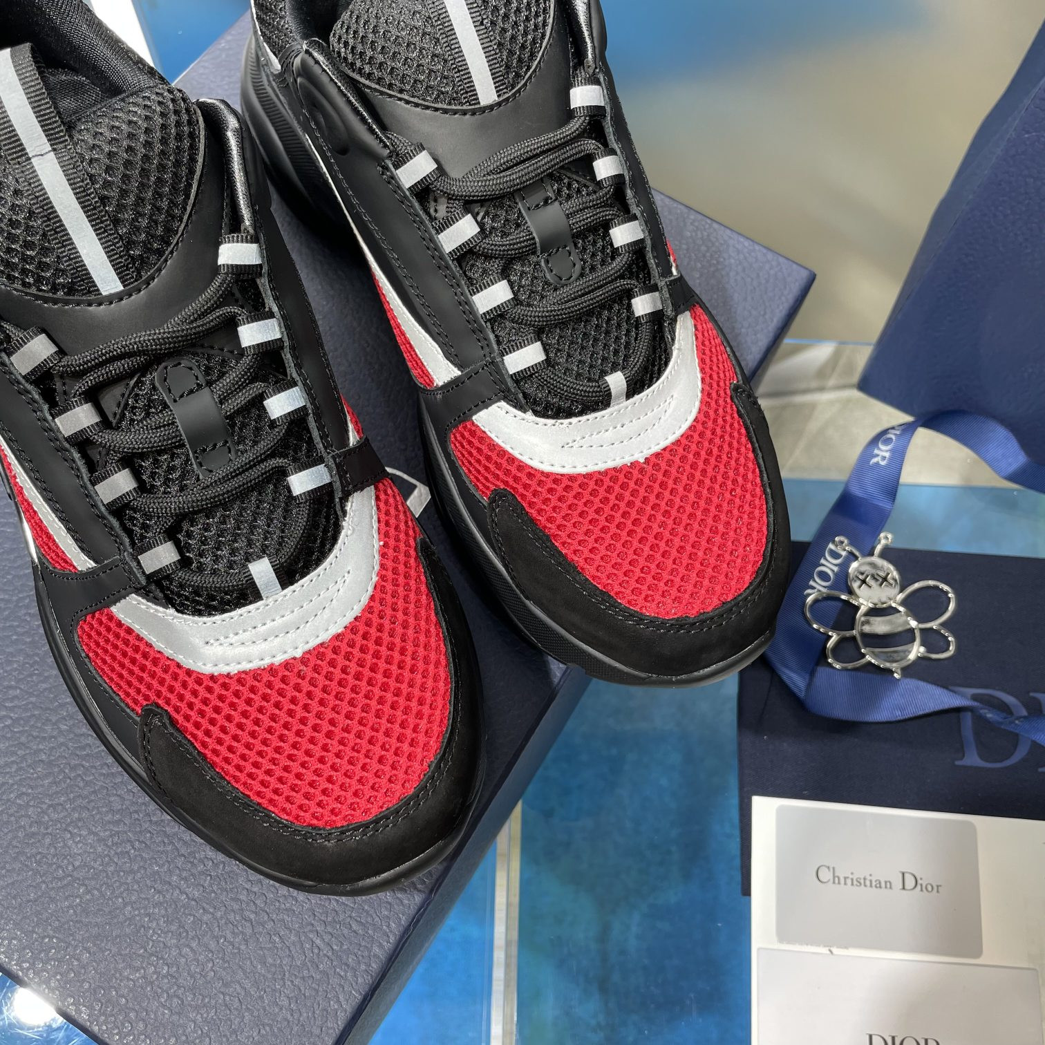 UA Dior B22 black and red Sneaker