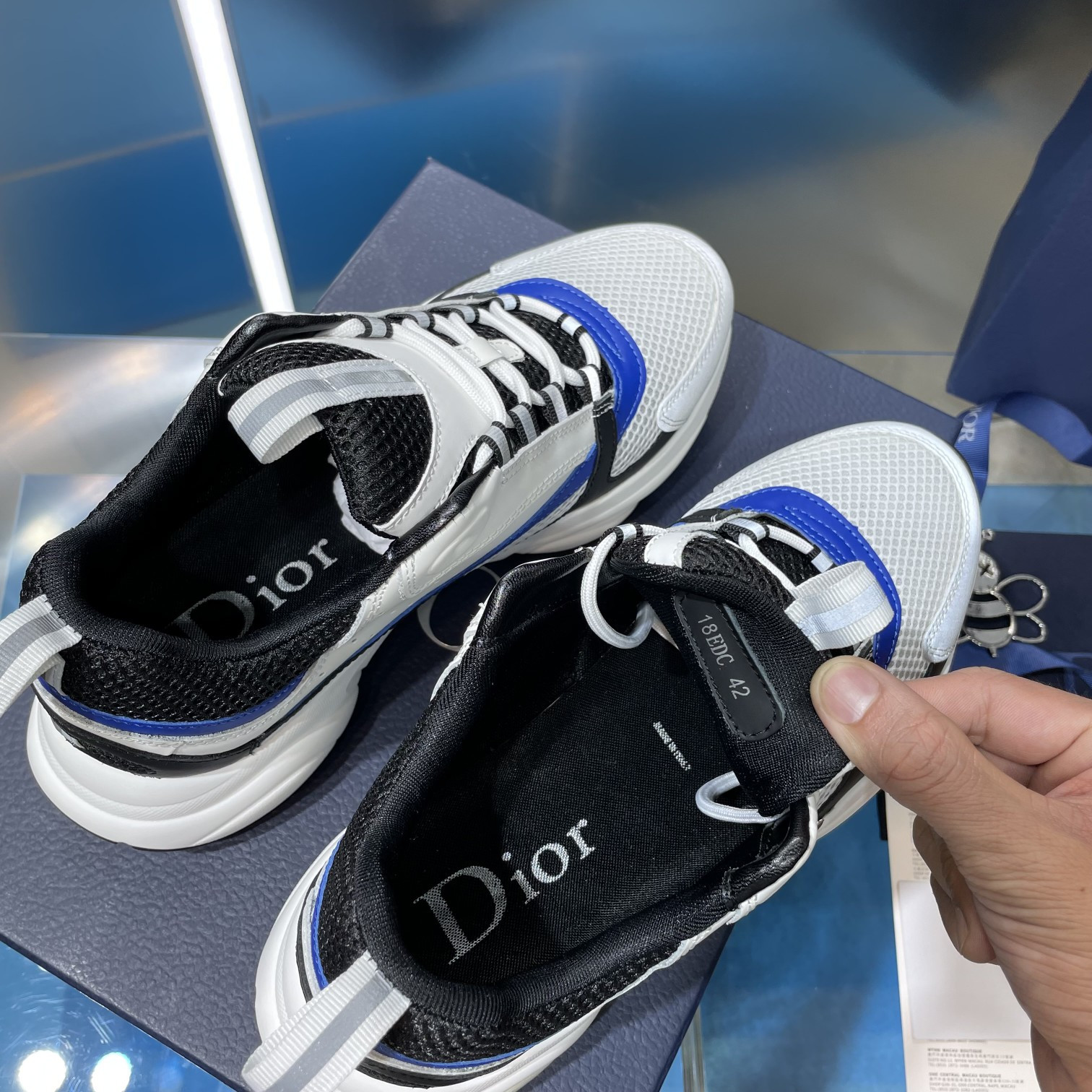 UA Dior B22 white Sneaker