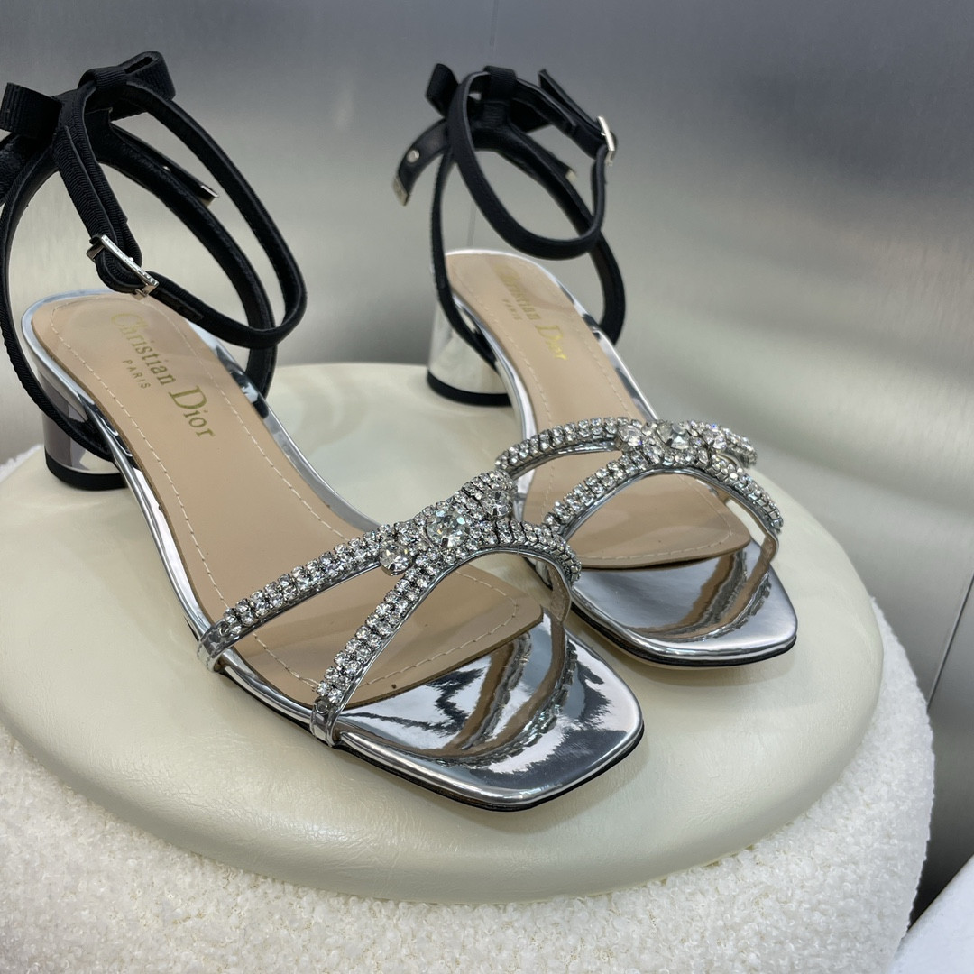 UA Dior Or Dior Sunset Heeled Sandal mid heeled