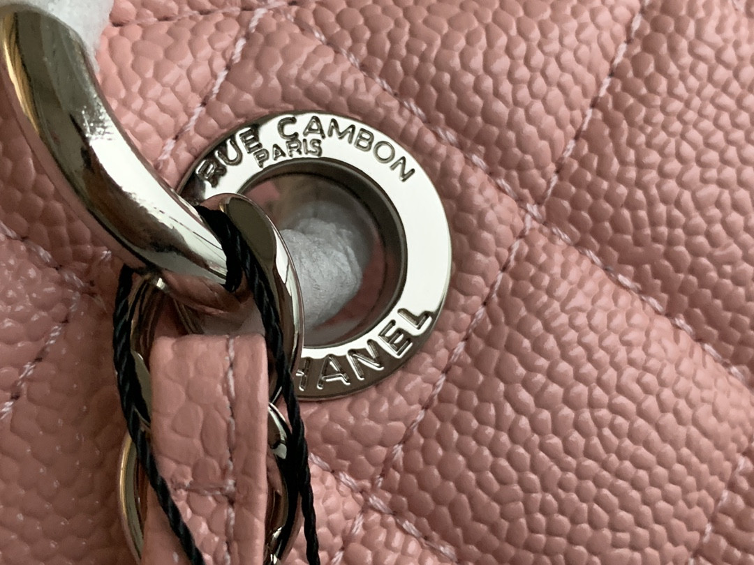 CHANEL GST CAVIAR LEATHER HARDWARE 24X33X13CM