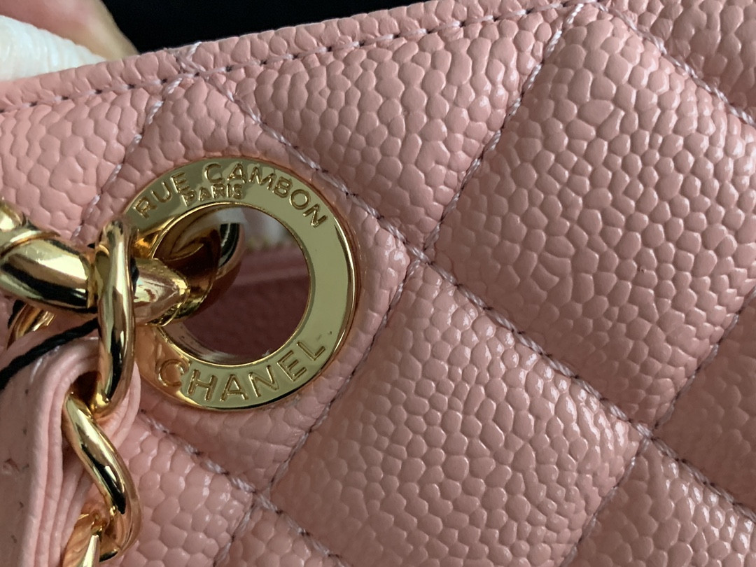 CHANEL GST CAVIAR LEATHER HARDWARE 24X33X13CM