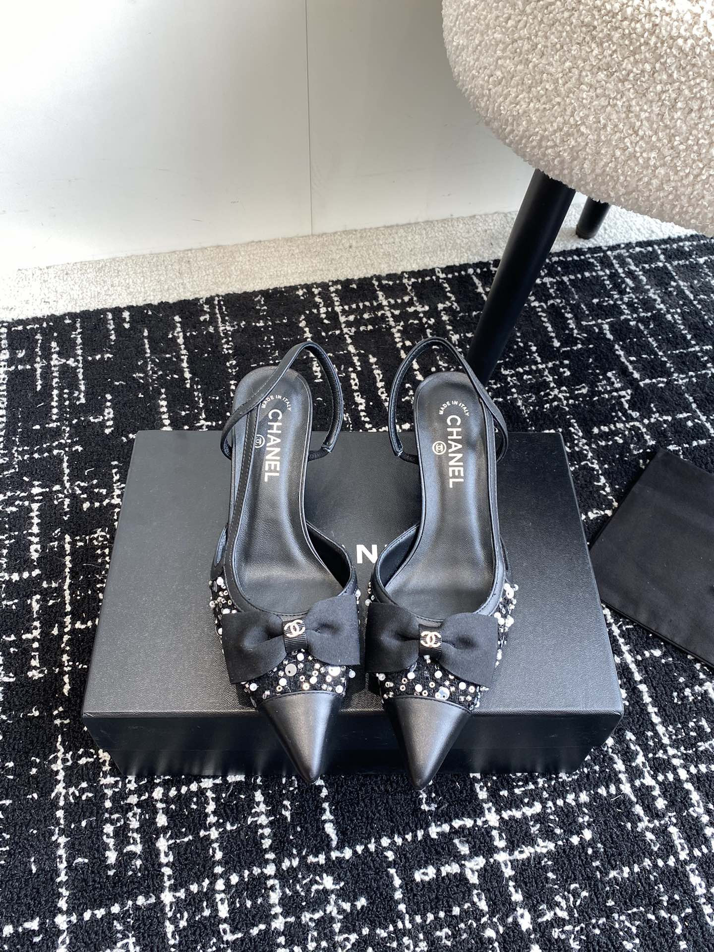UA CHANEL SLINGBACKS