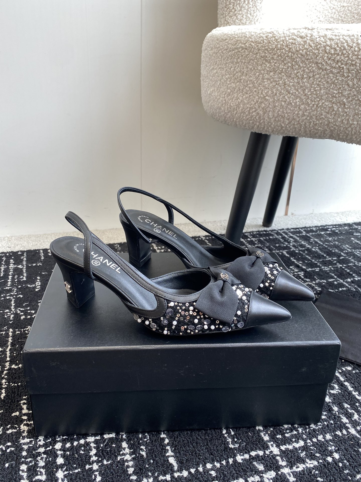 UA CHANEL SLINGBACKS