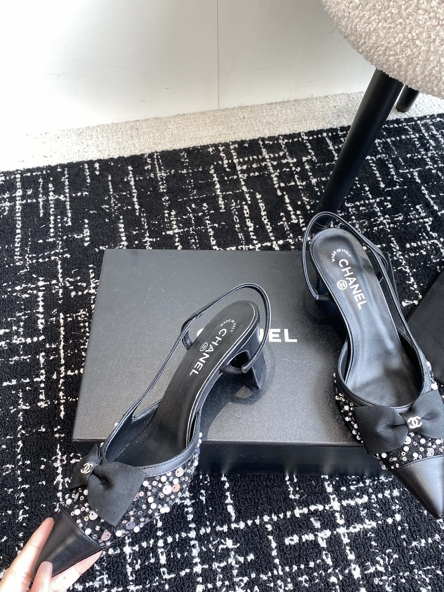 UA CHANEL SLINGBACKS