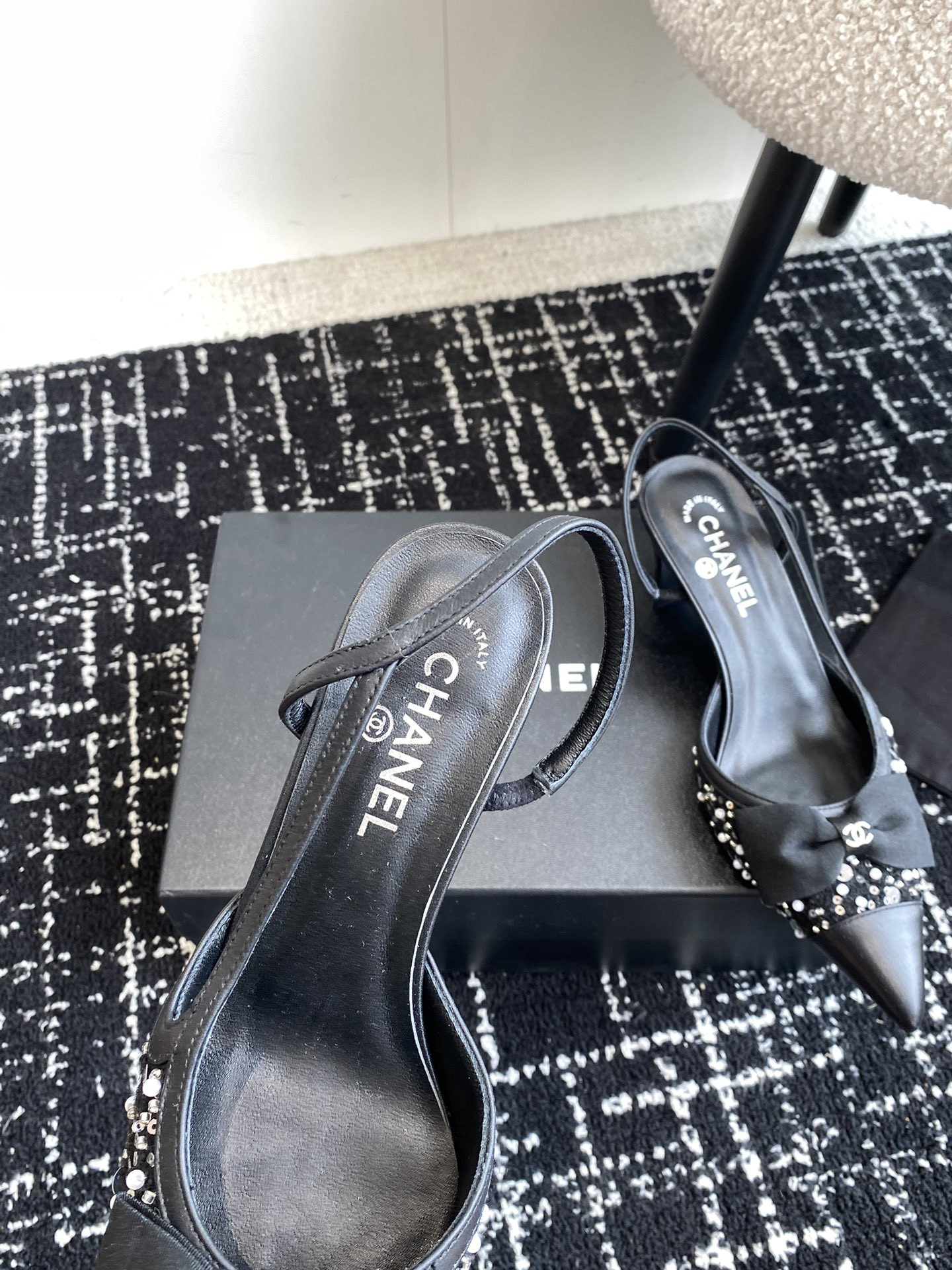 UA CHANEL SLINGBACKS