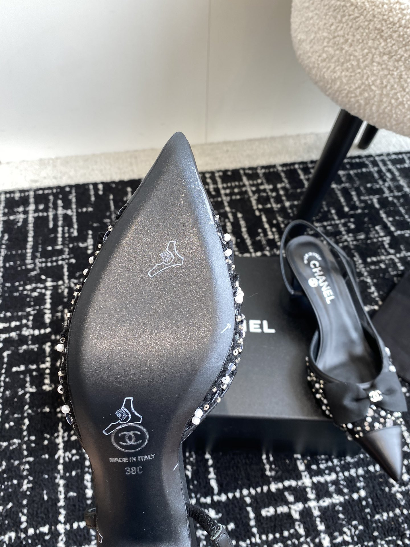 UA CHANEL SLINGBACKS