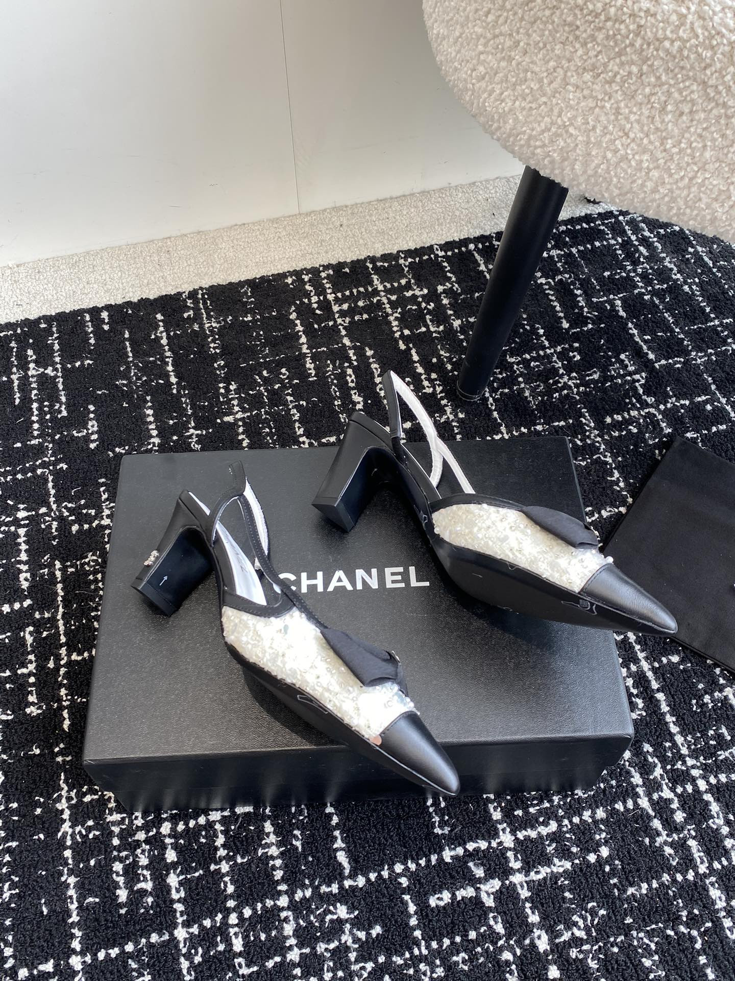 UA CHANEL SLINGBACKS