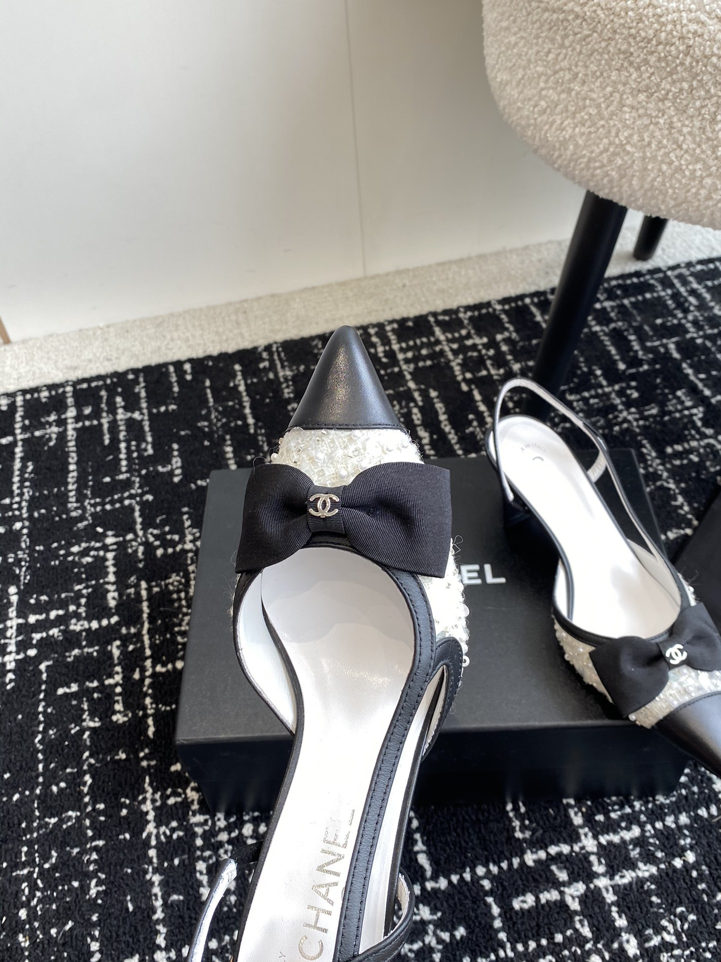 UA CHANEL SLINGBACKS