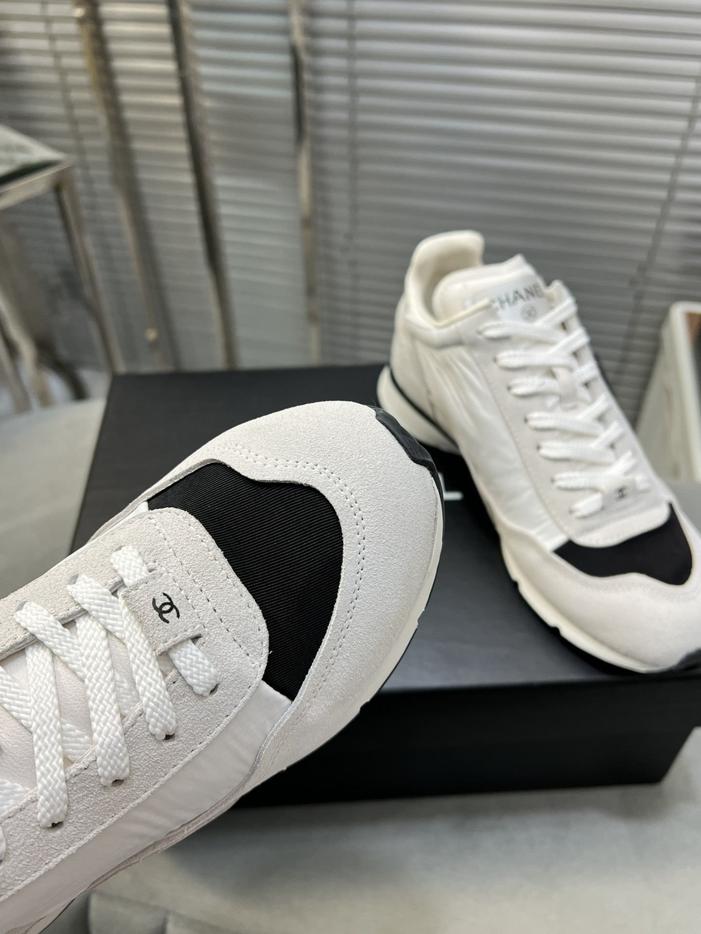 UA CHANEL SNEAKERS Fabric, Suede Kidskin & Suede Calfskin