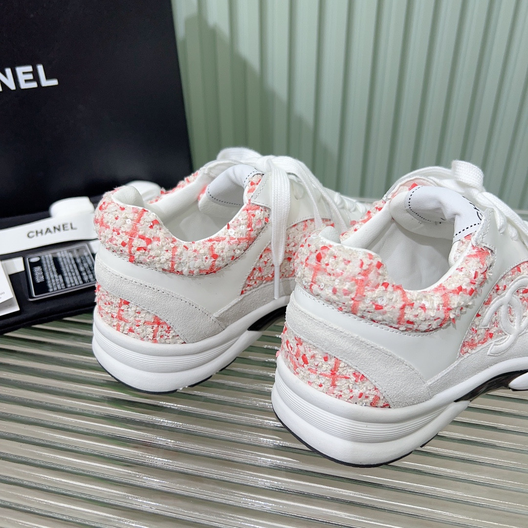 UA CHANEL SNEAKERS Tweed