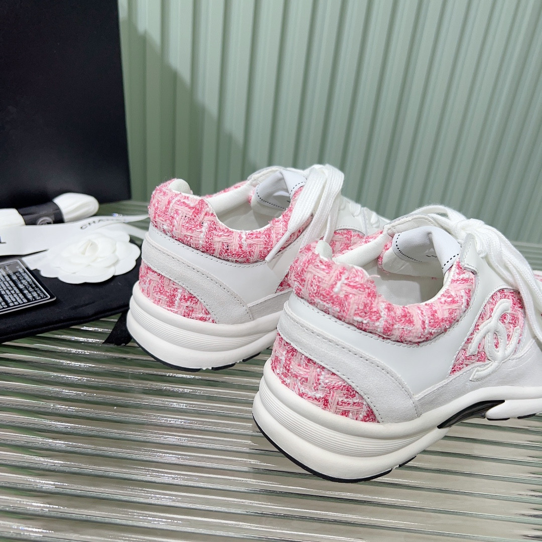 UA CHANEL SNEAKERS Tweed