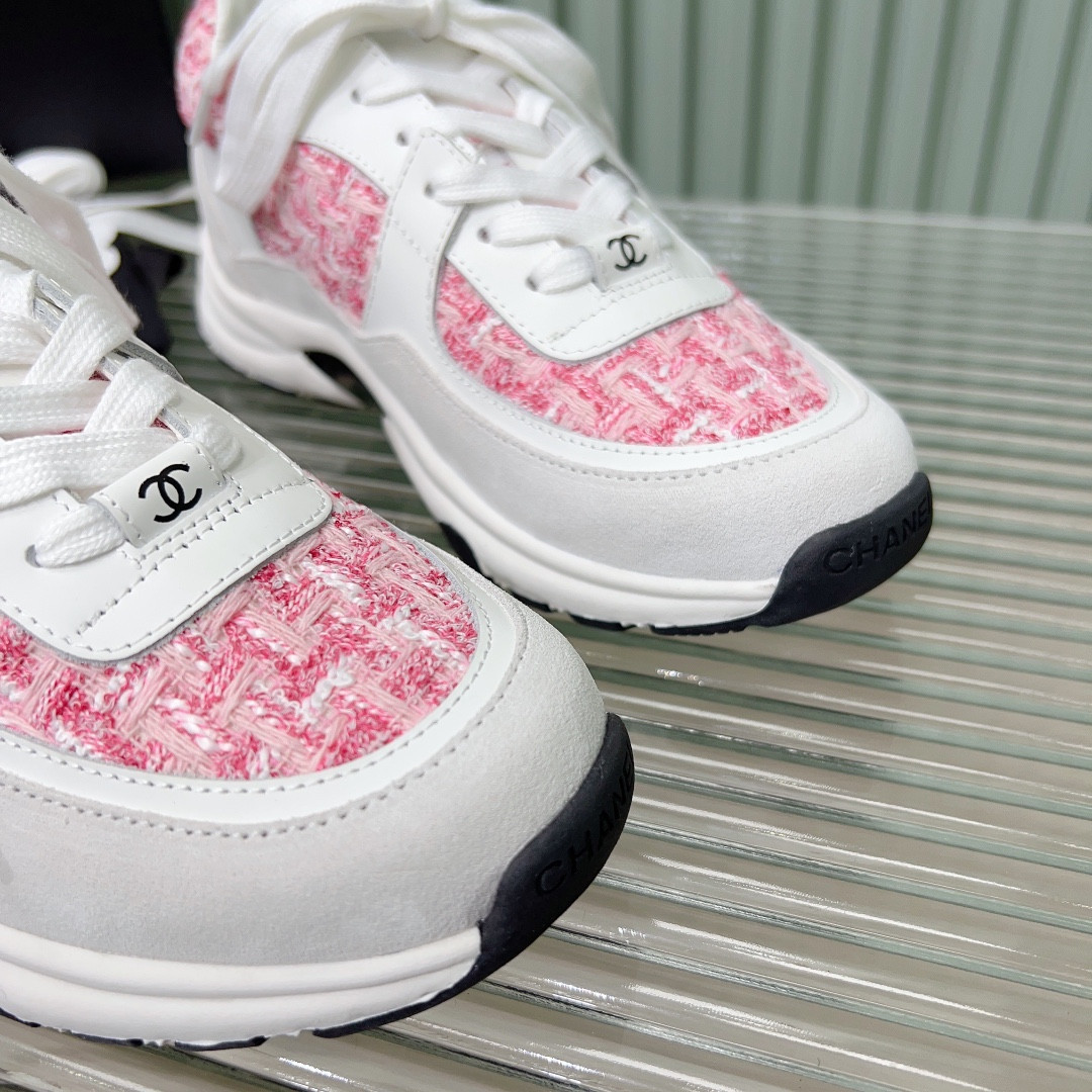 UA CHANEL SNEAKERS Tweed