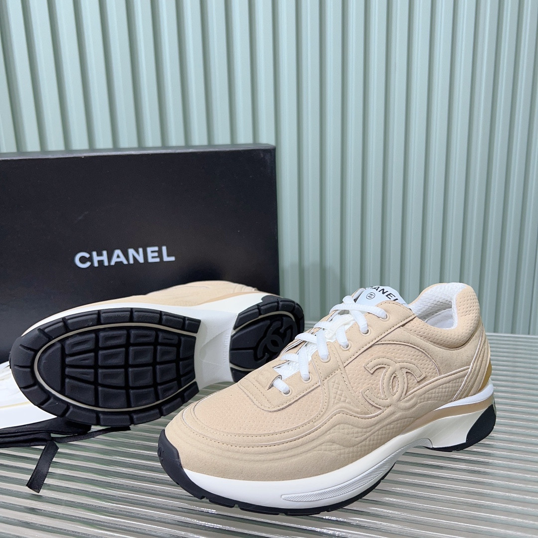 UA CHANEL SNEAKERS Fabric