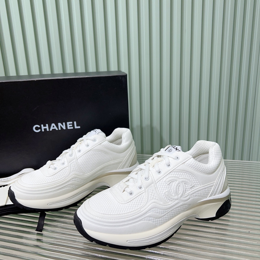 UA CHANEL SNEAKERS Fabric