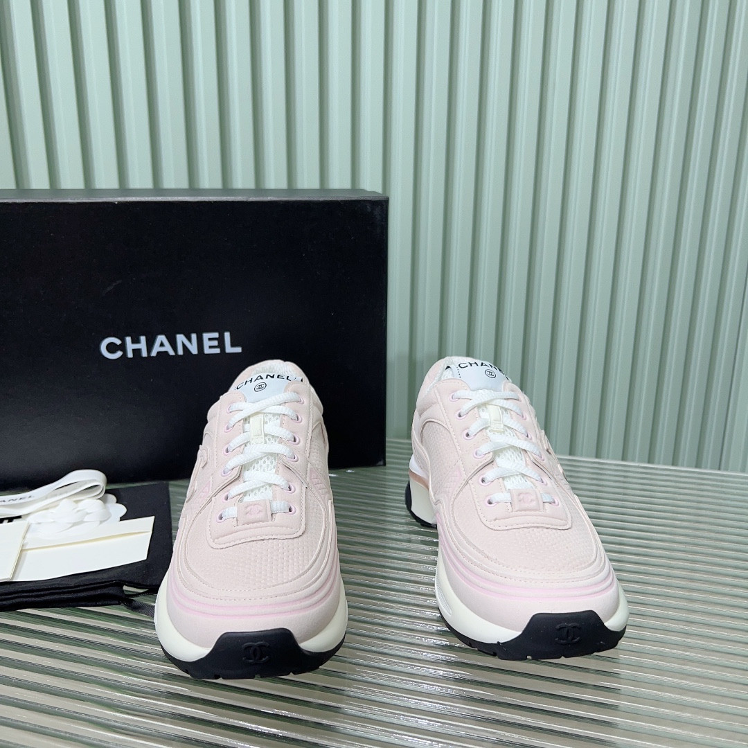 UA CHANEL SNEAKERS Fabric