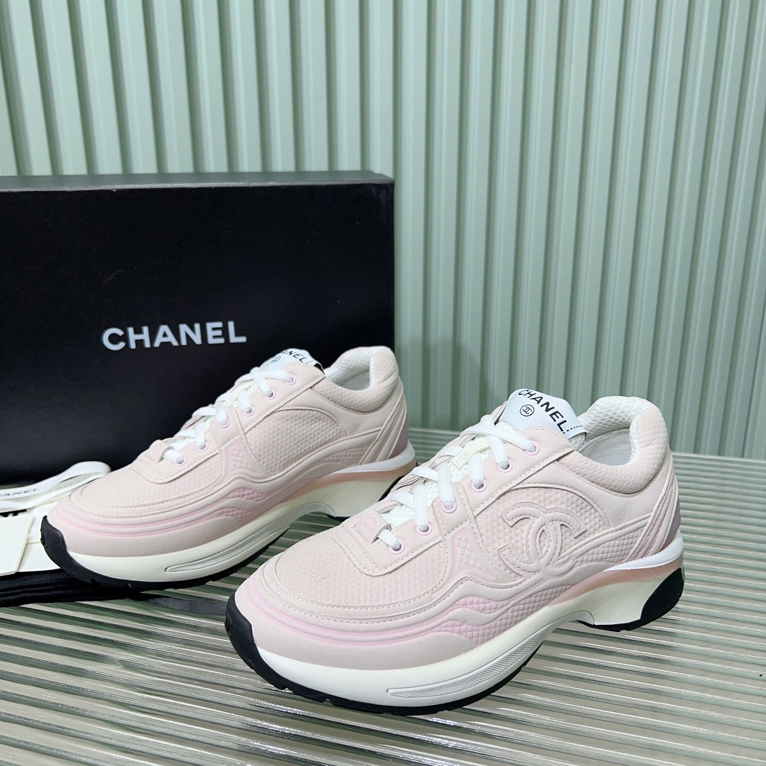 UA CHANEL SNEAKERS Fabric