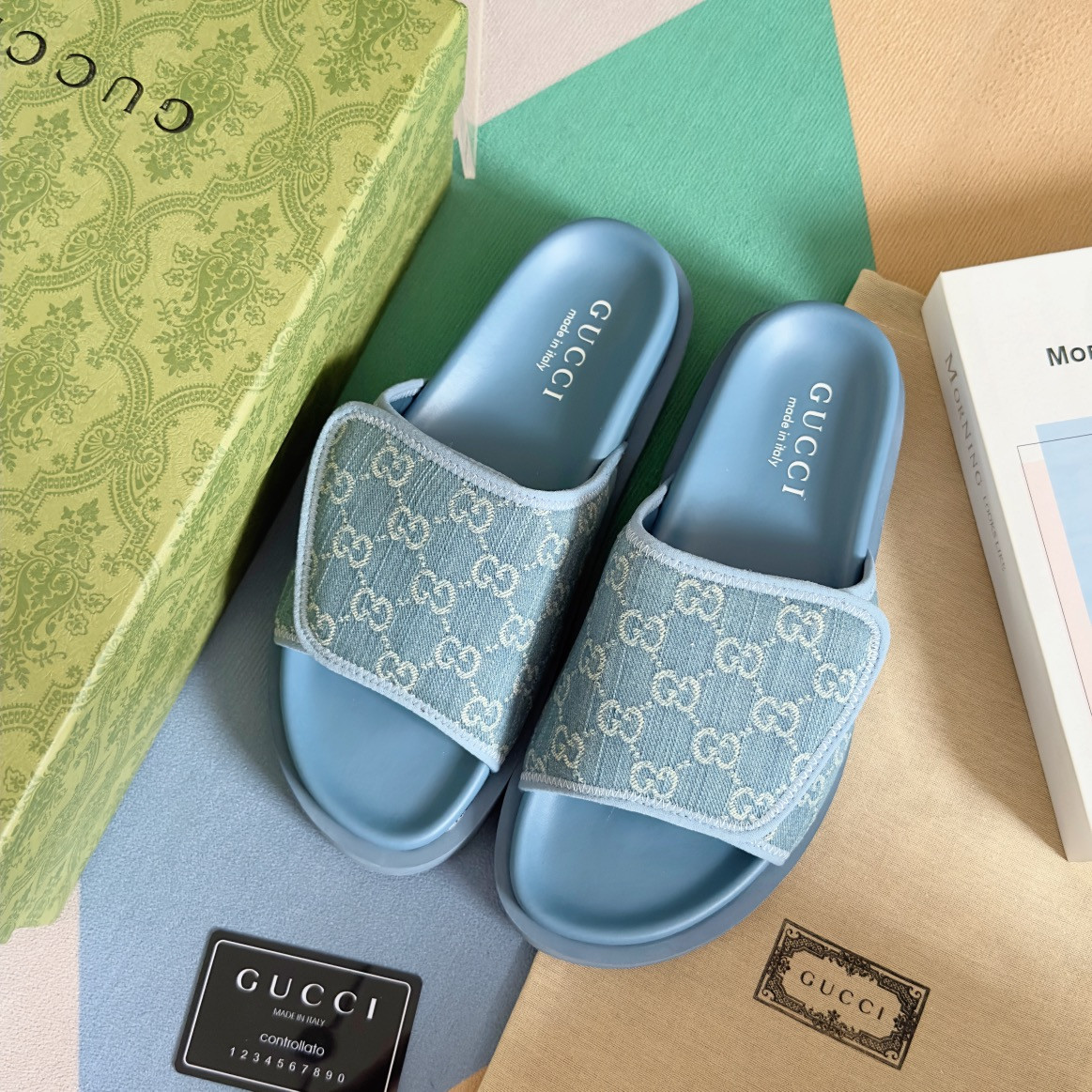 UA GUCCI GG SLIDE SANDAL