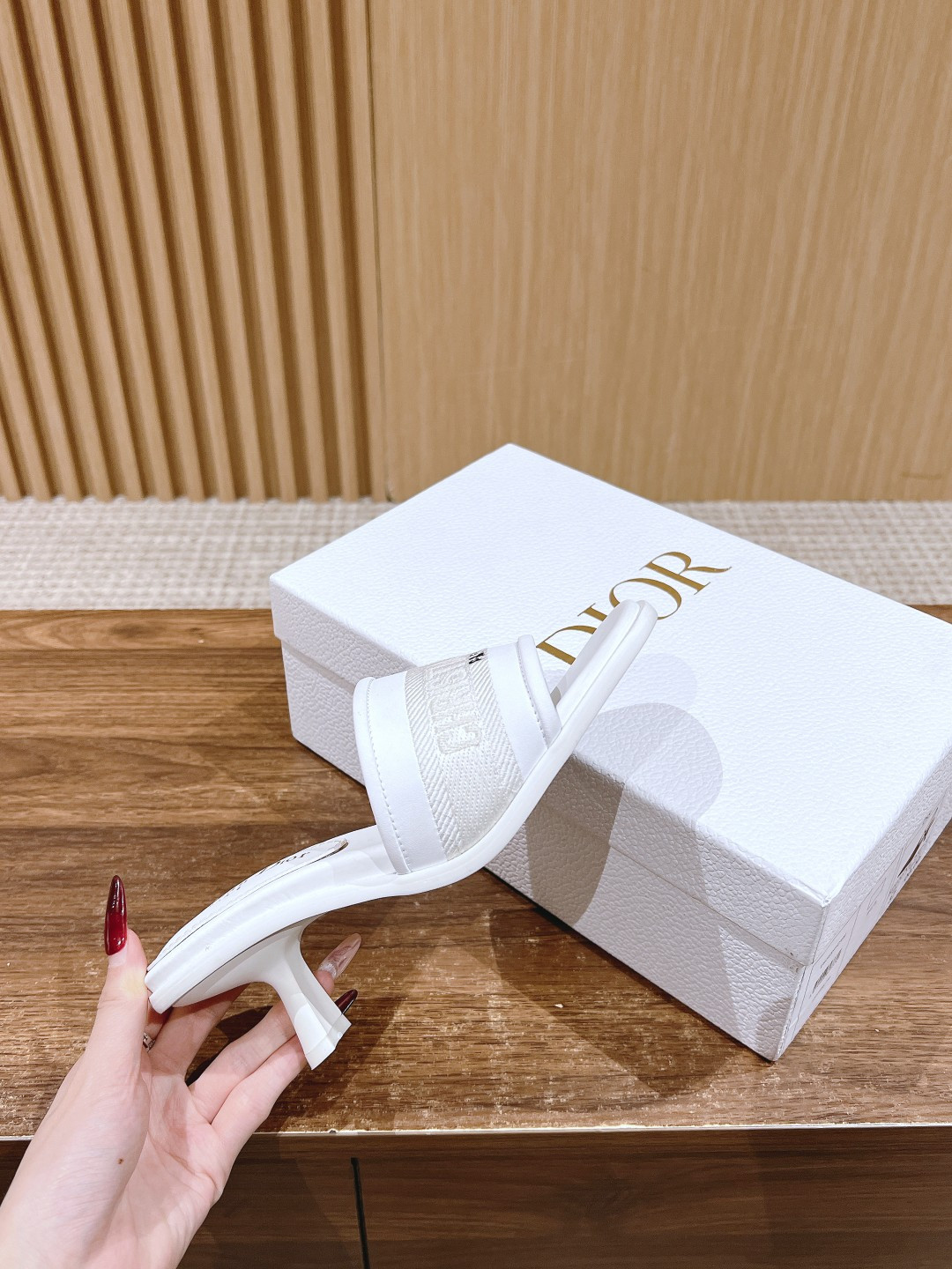 DIOR Dway Heeled Slide