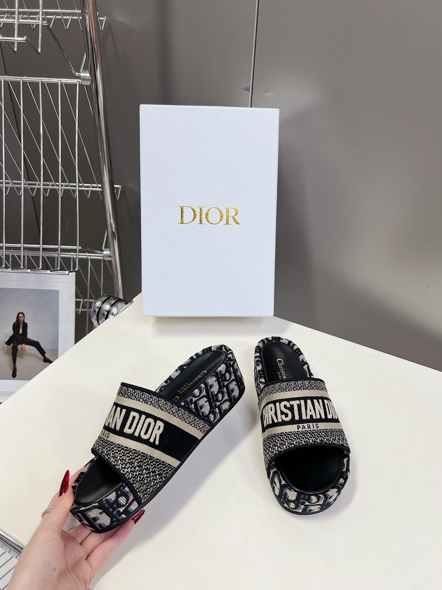UA Dior Platform Sandals