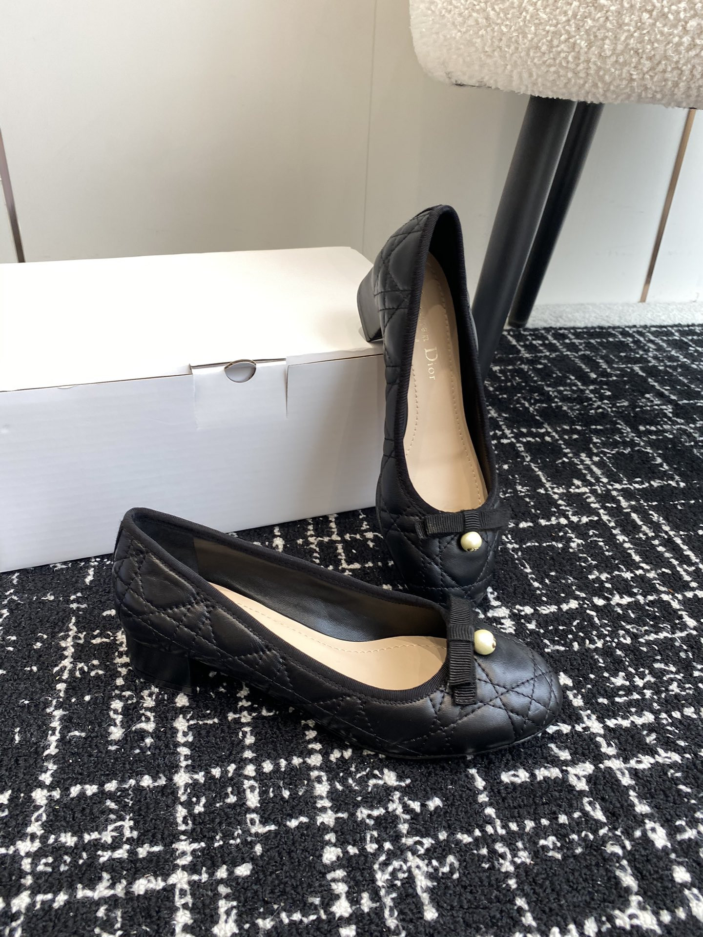 UA Dior Ballet Pump Black