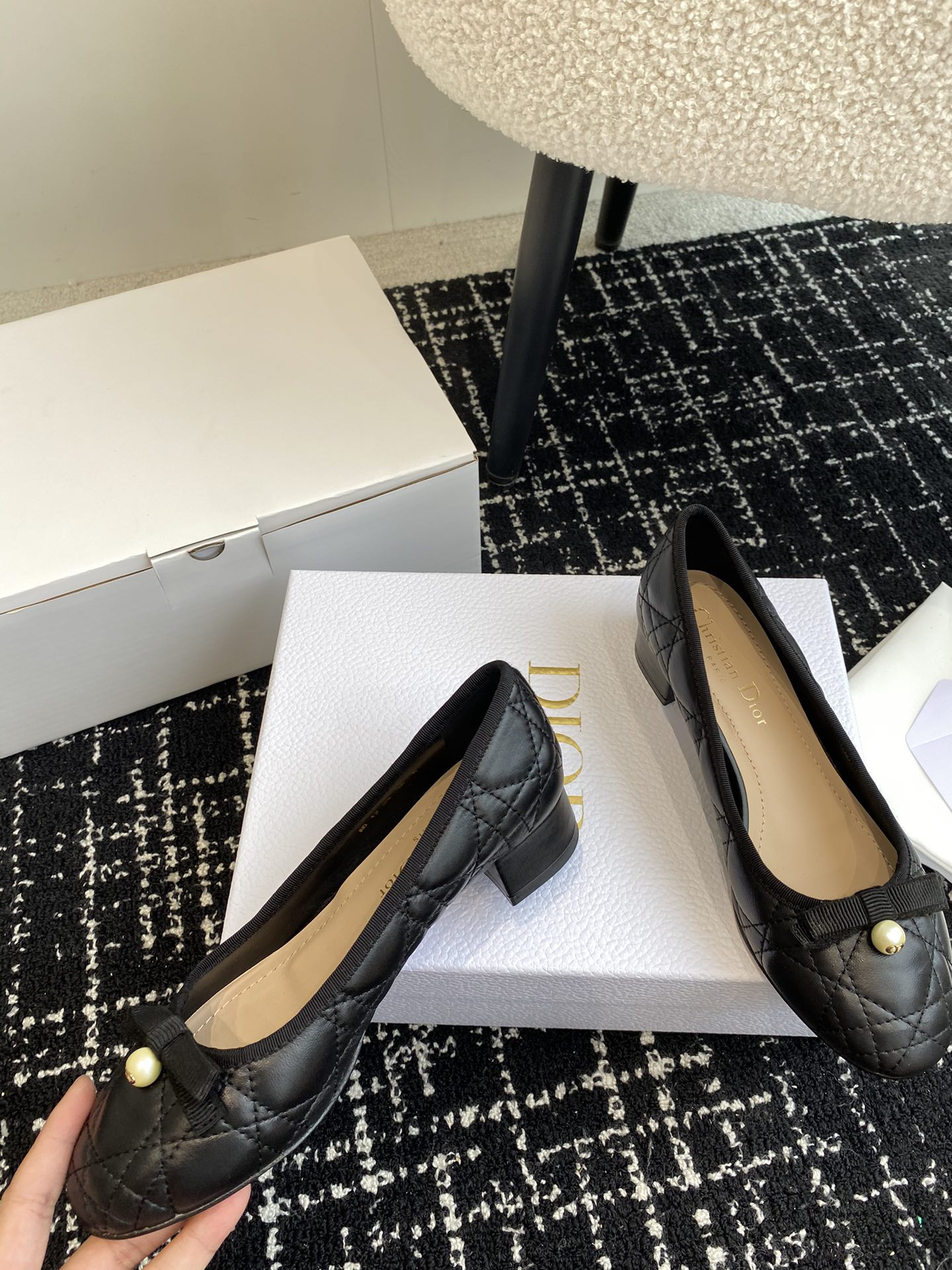 UA Dior Ballet Pump Black