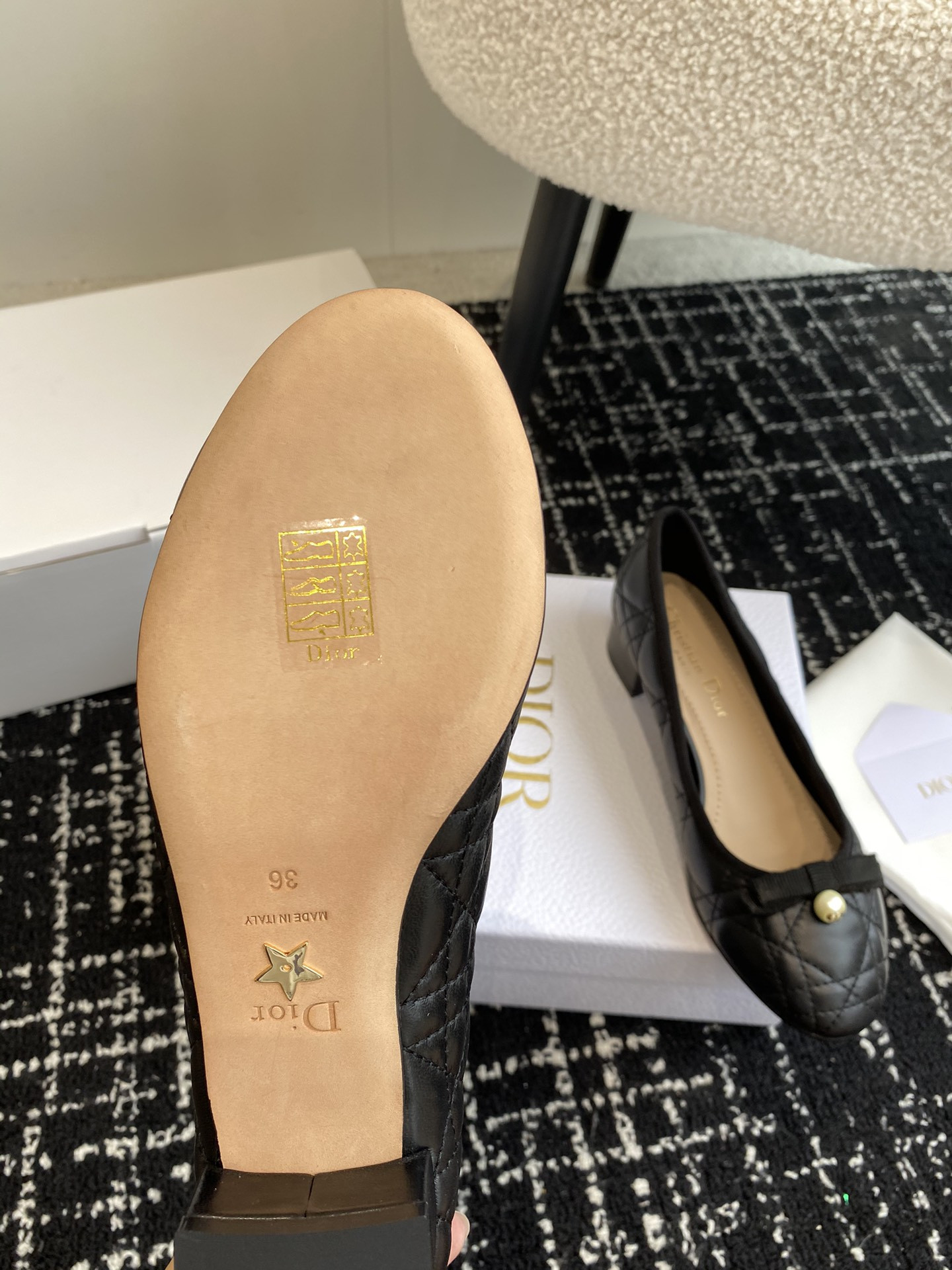 UA Dior Ballet Pump Black