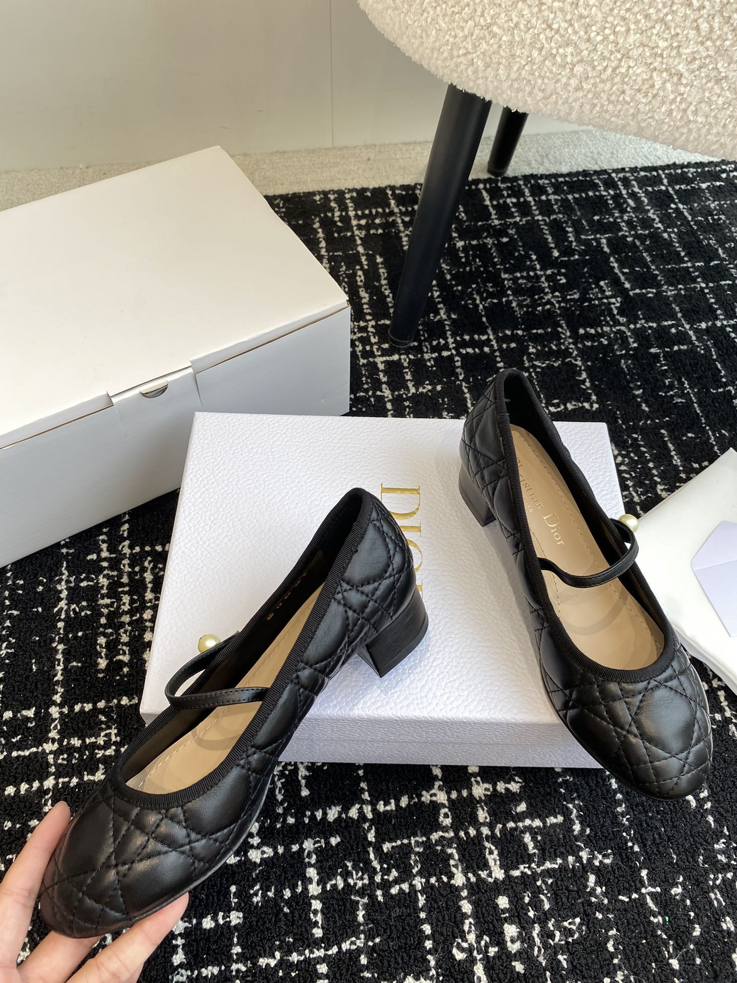 UA Dior Ballet Pump Black