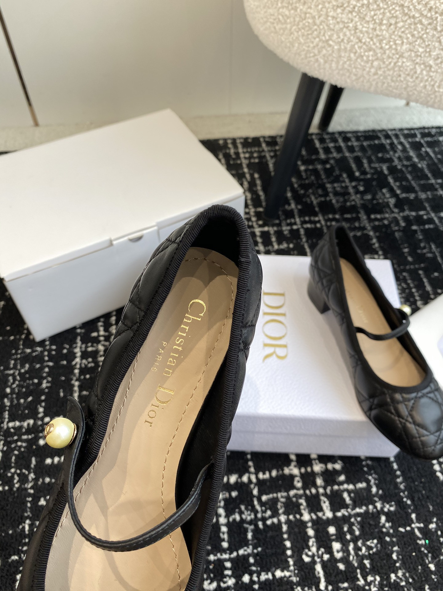 UA Dior Ballet Pump Black