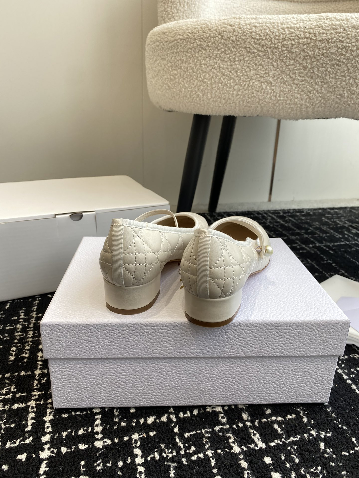 UA Dior Ballet Pump White