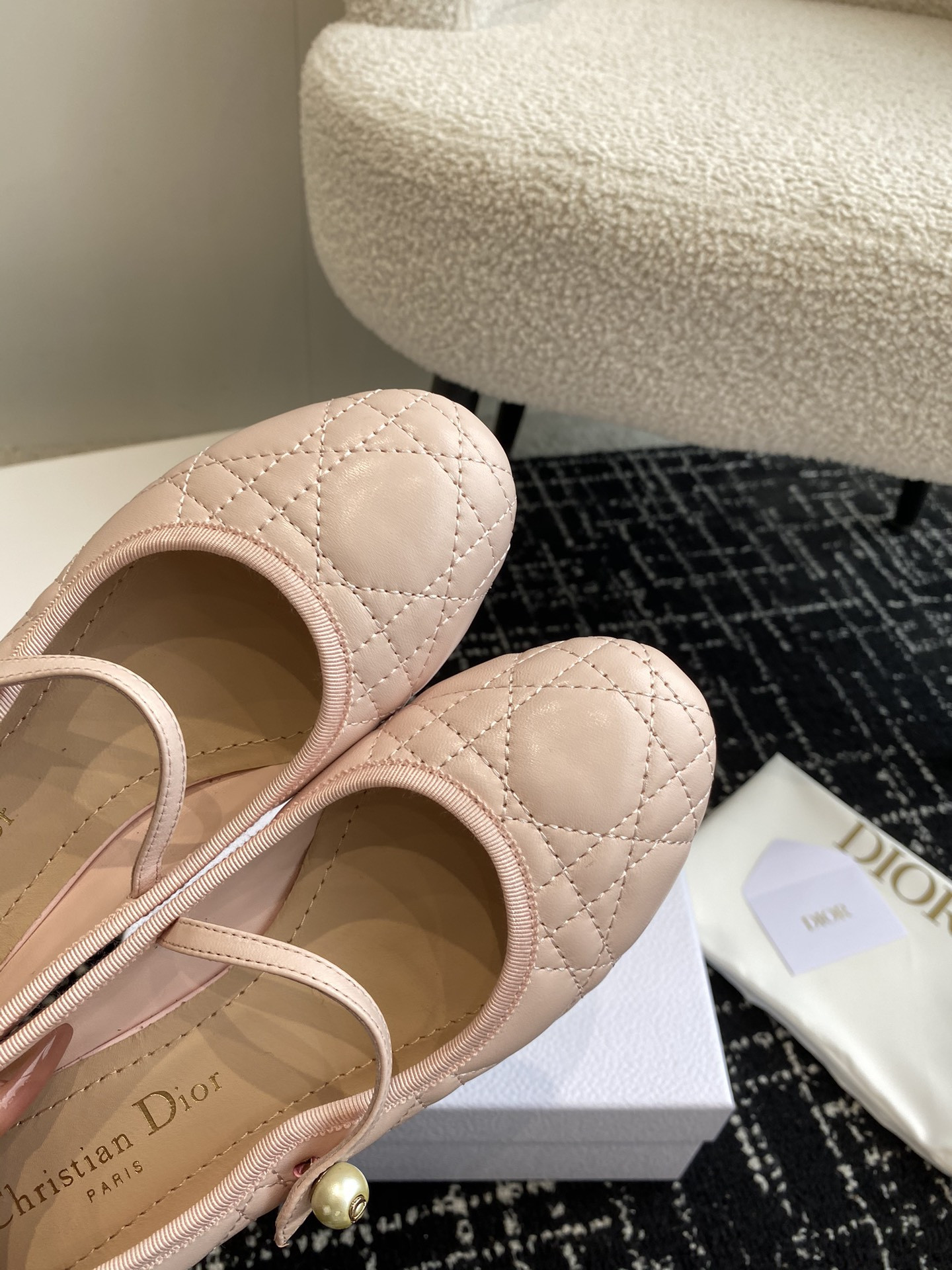 UA Dior Ballet Pump Rose
