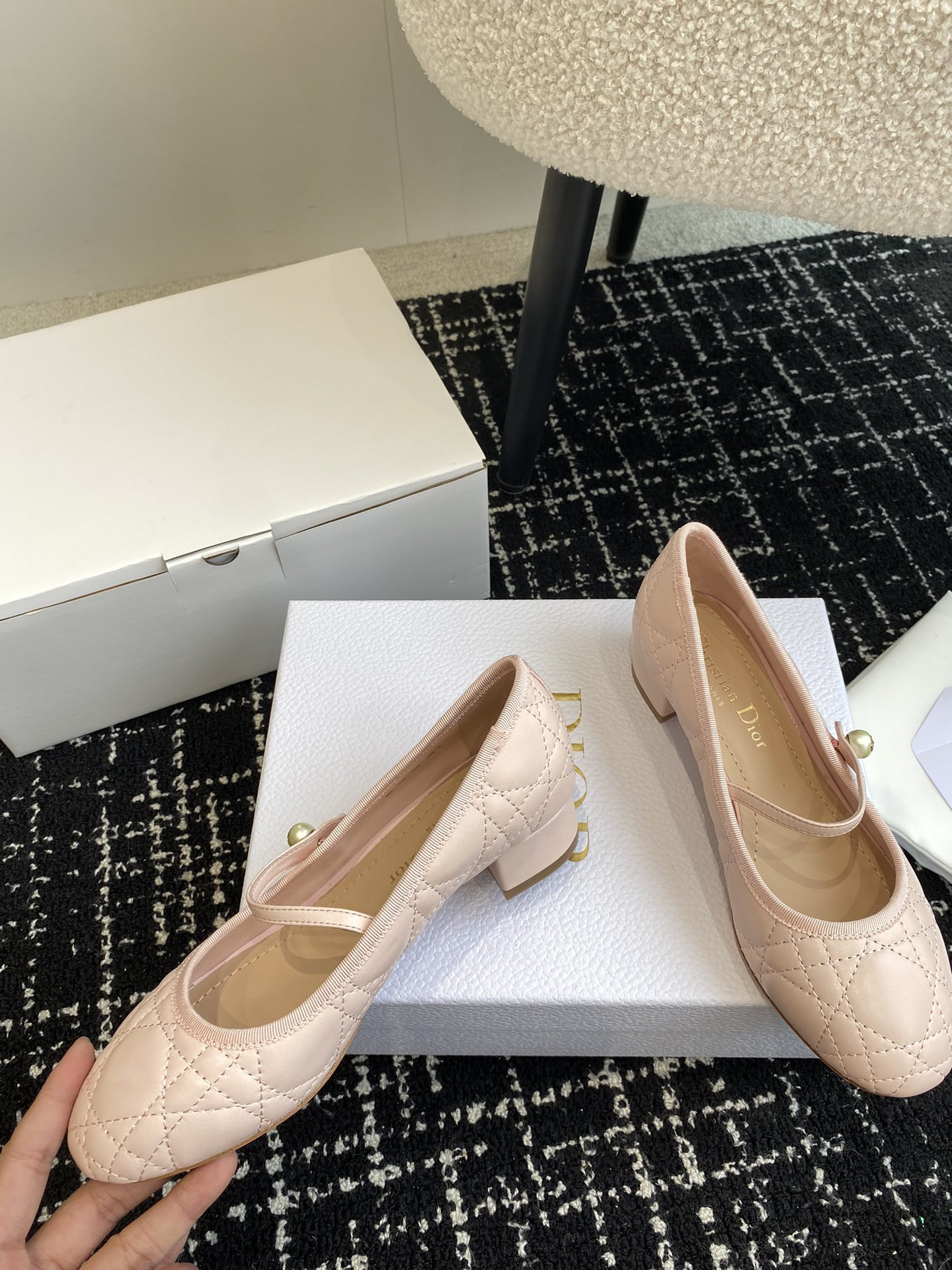UA Dior Ballet Pump Rose