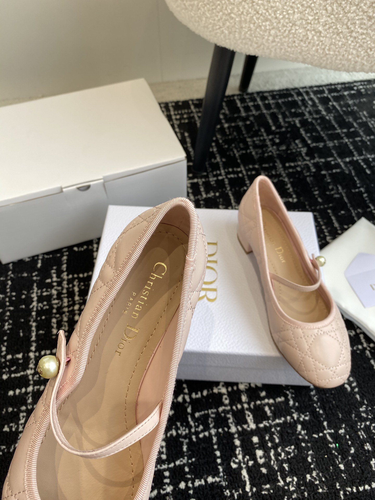 UA Dior Ballet Pump Rose