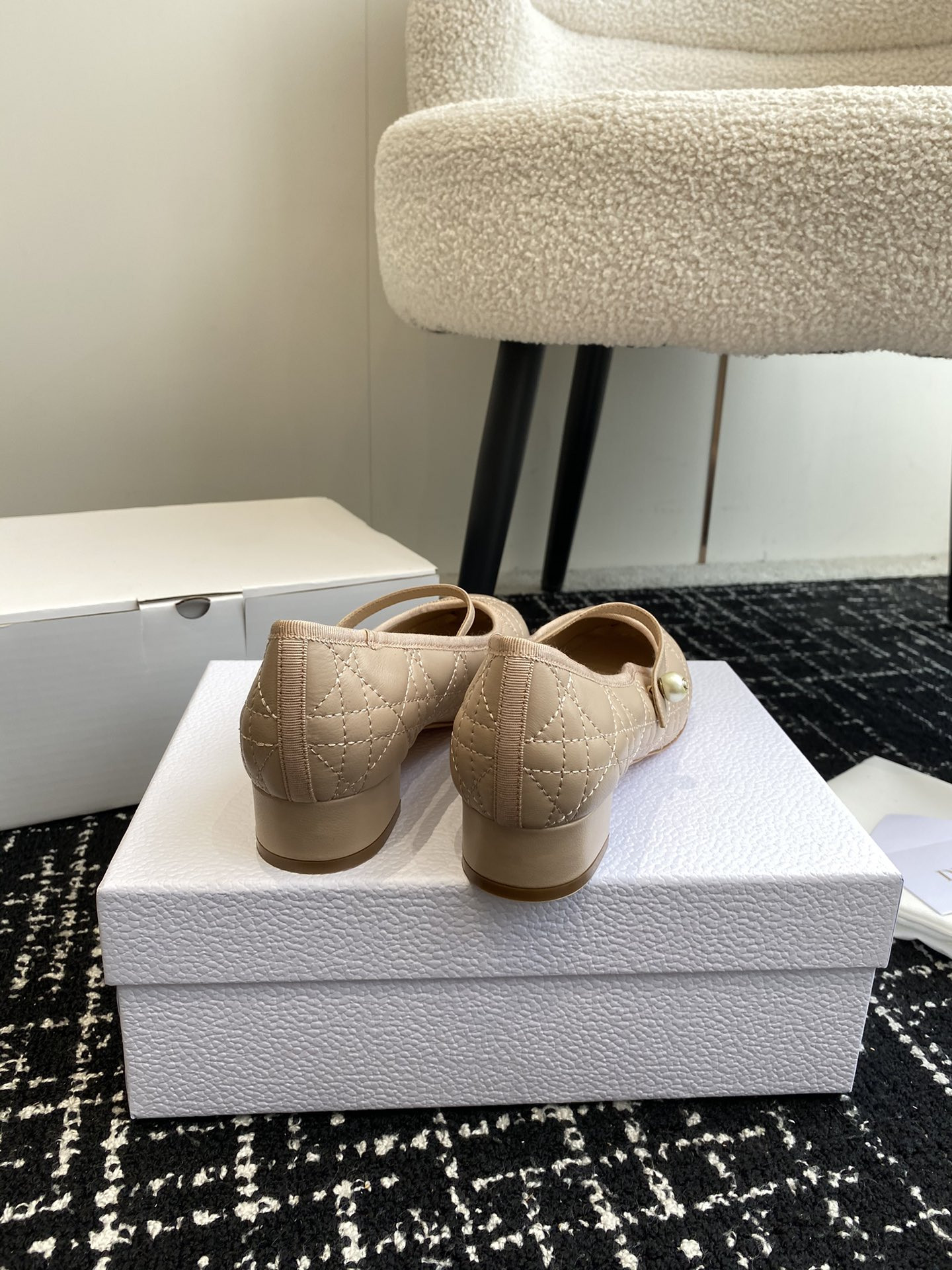 UA Dior Ballet Pump Nude