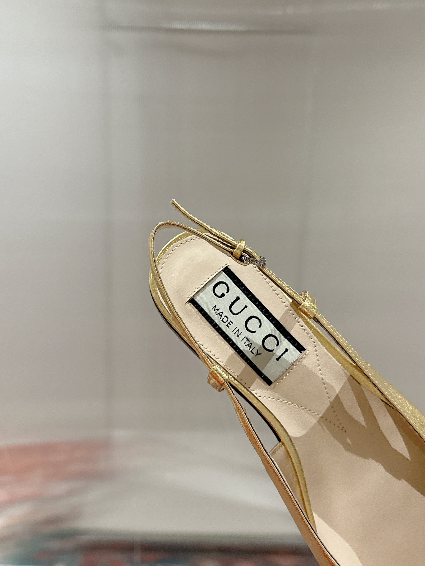 UA GUCCI BALLERINA WITH DOUBLE G