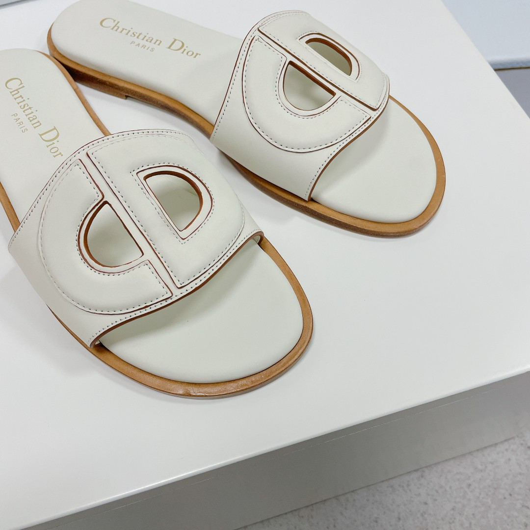 UA DIOR D-Club Slide White