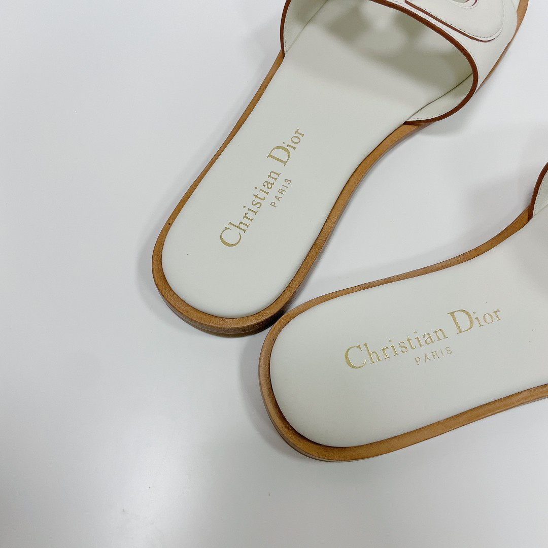 UA DIOR D-Club Slide White