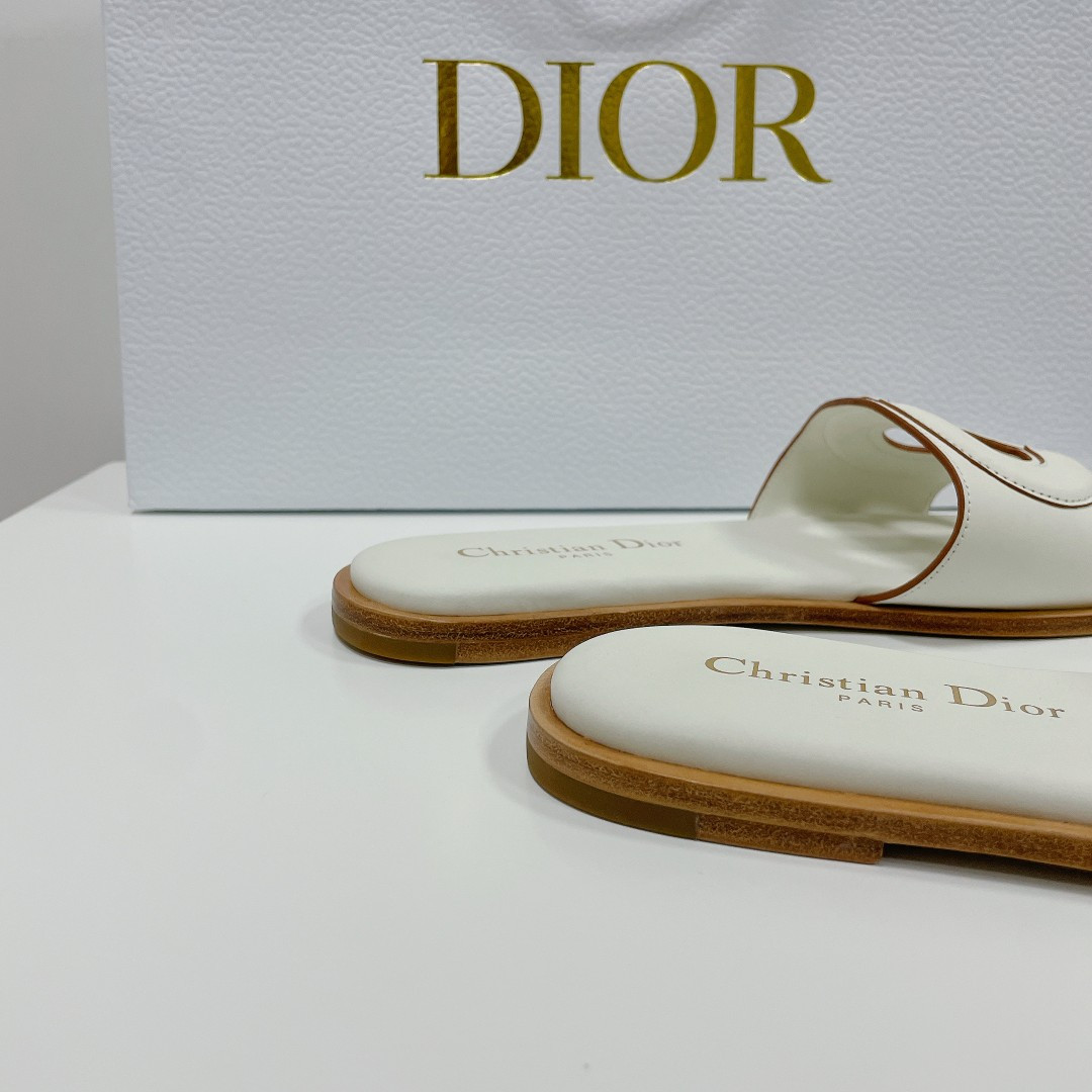 UA DIOR D-Club Slide White