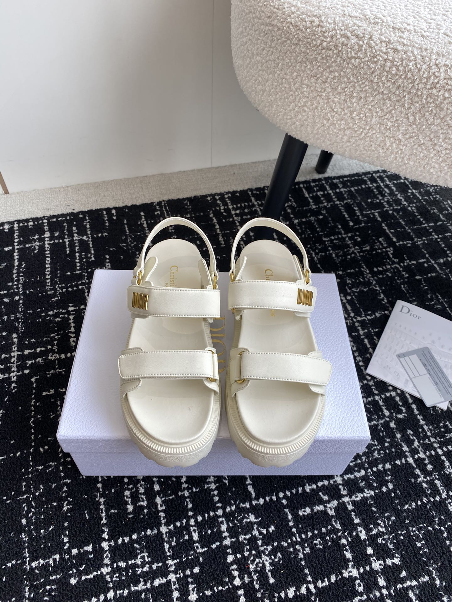 UA Dioract Platform Sandal White