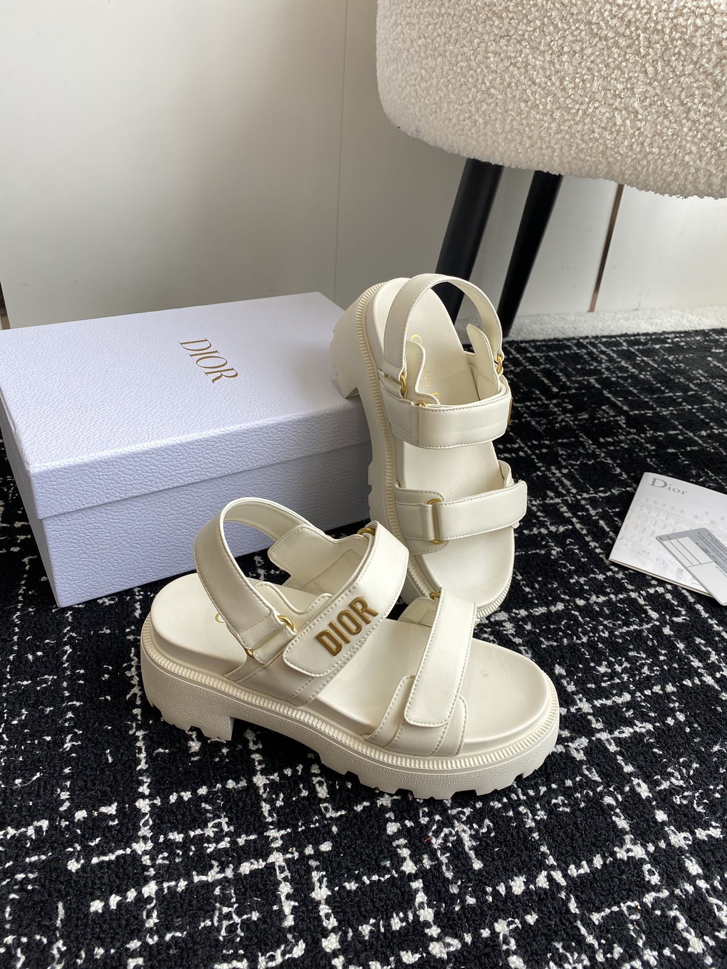 UA Dioract Platform Sandal White