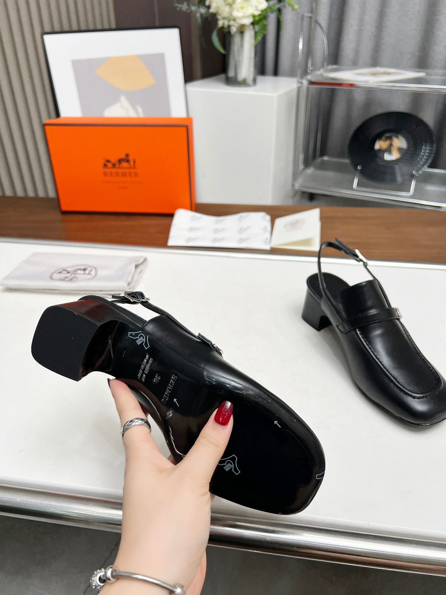 UA Hermès Infinie 50 Pump