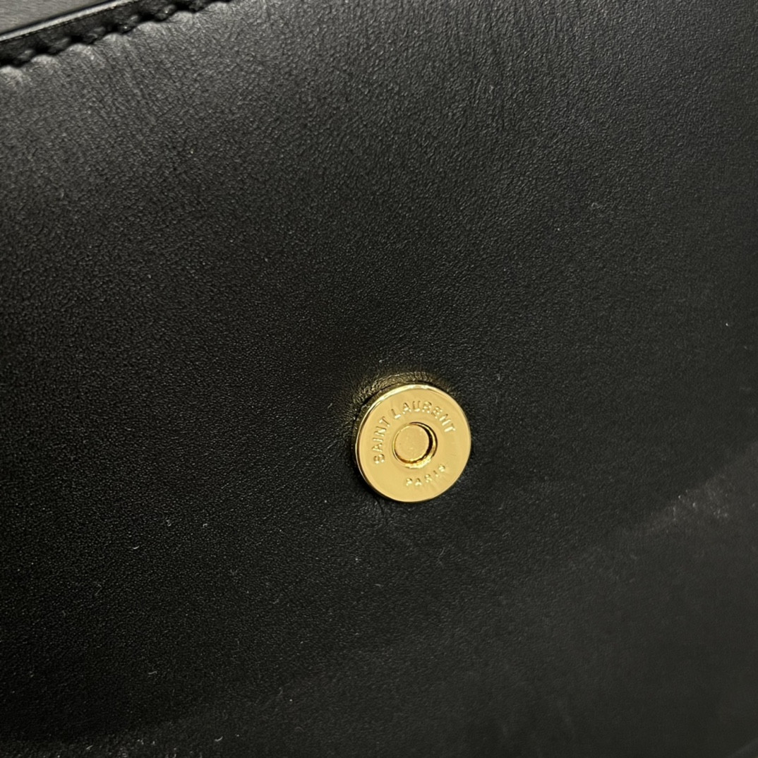 YSL KAIA SMALL SATCHEL IN SMOOTH LEATHER 15x14x4.5cm