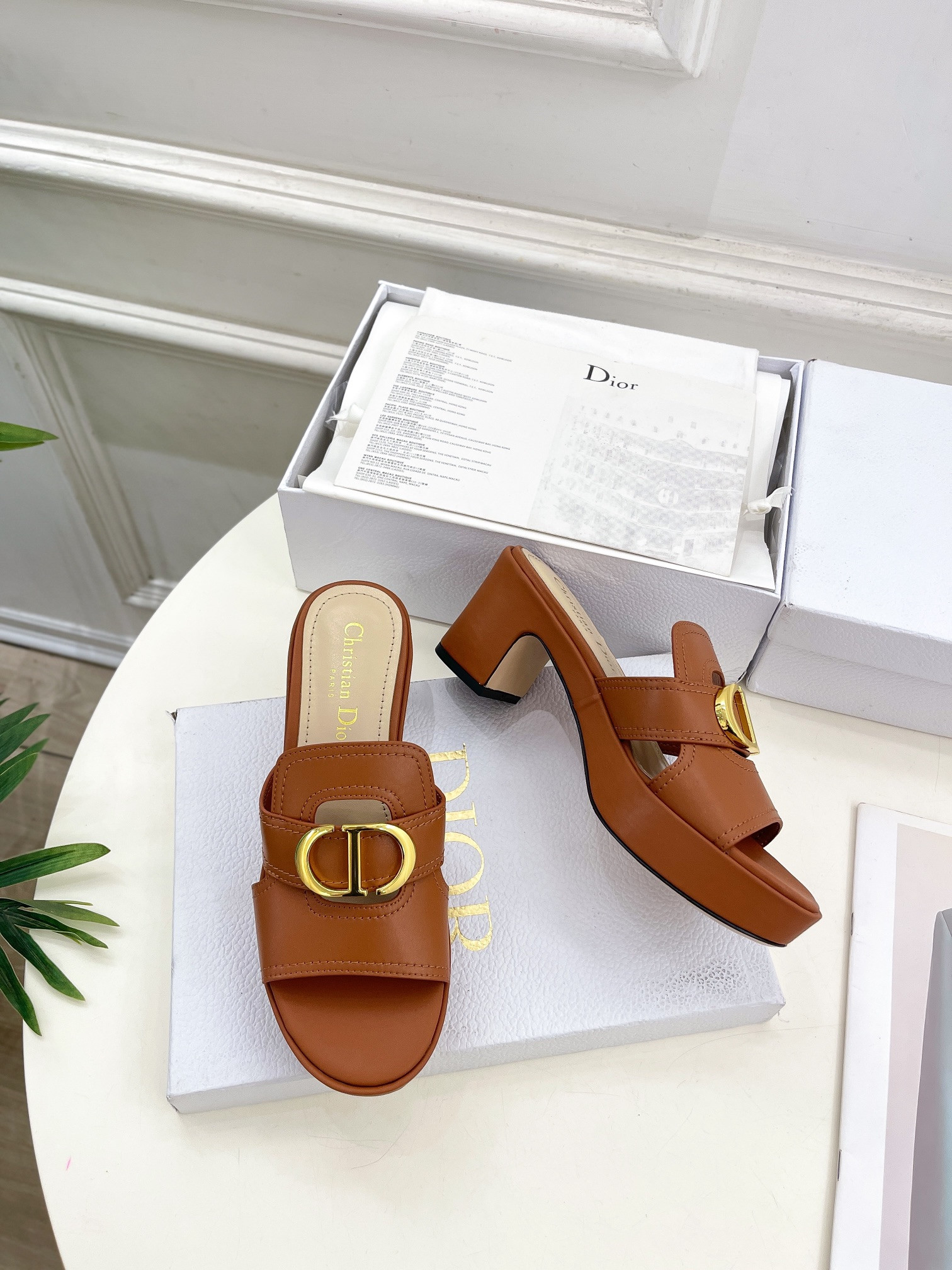 UA DIOR 30 Montaigne Platform Slide