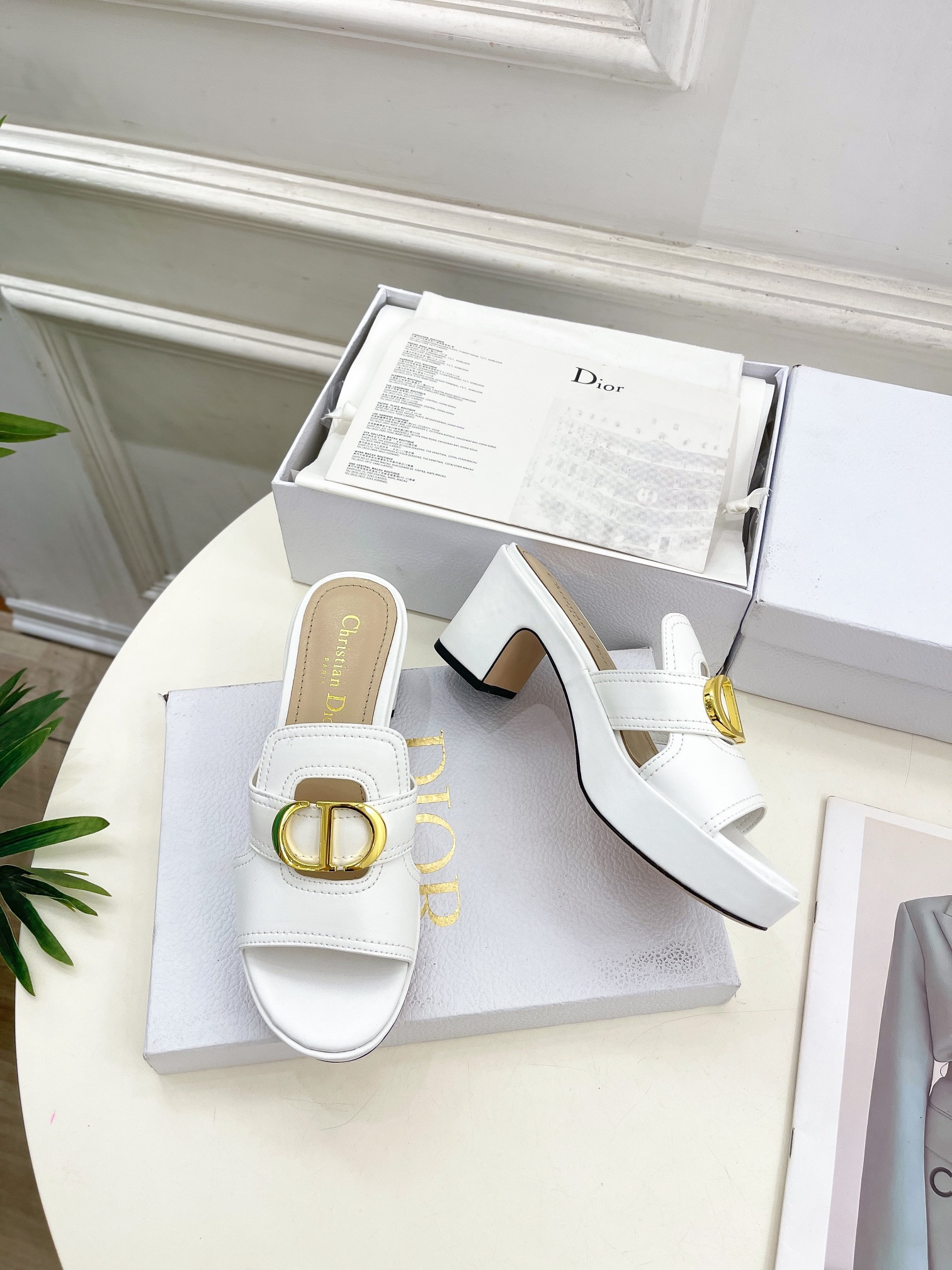 UA DIOR 30 Montaigne Platform Slide