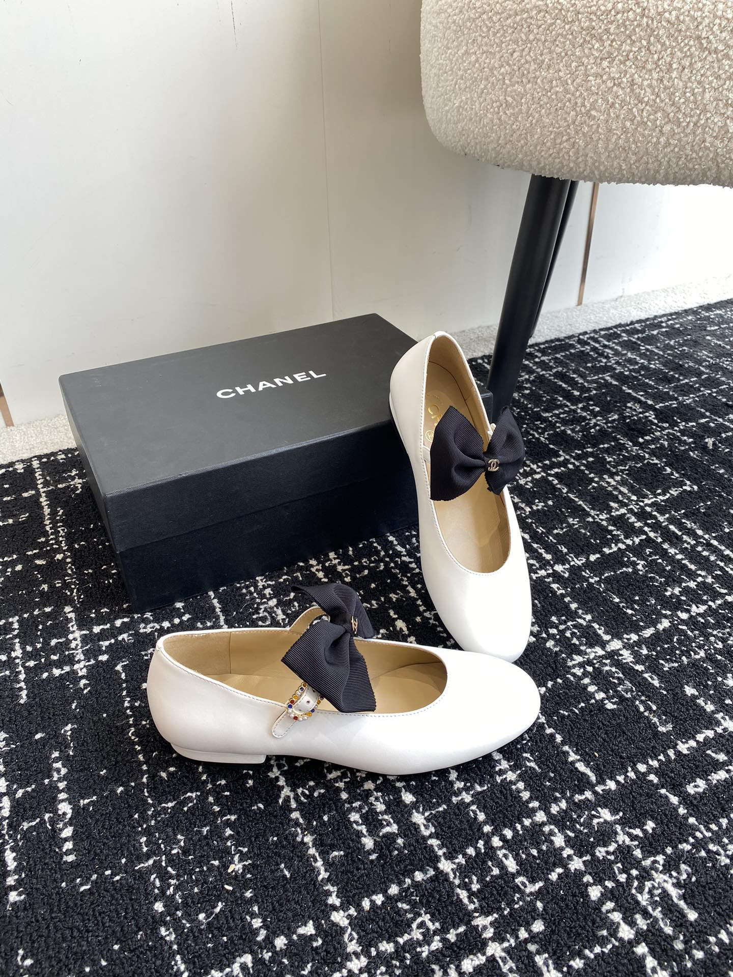 UA CHANEL MARY JANES FLAT