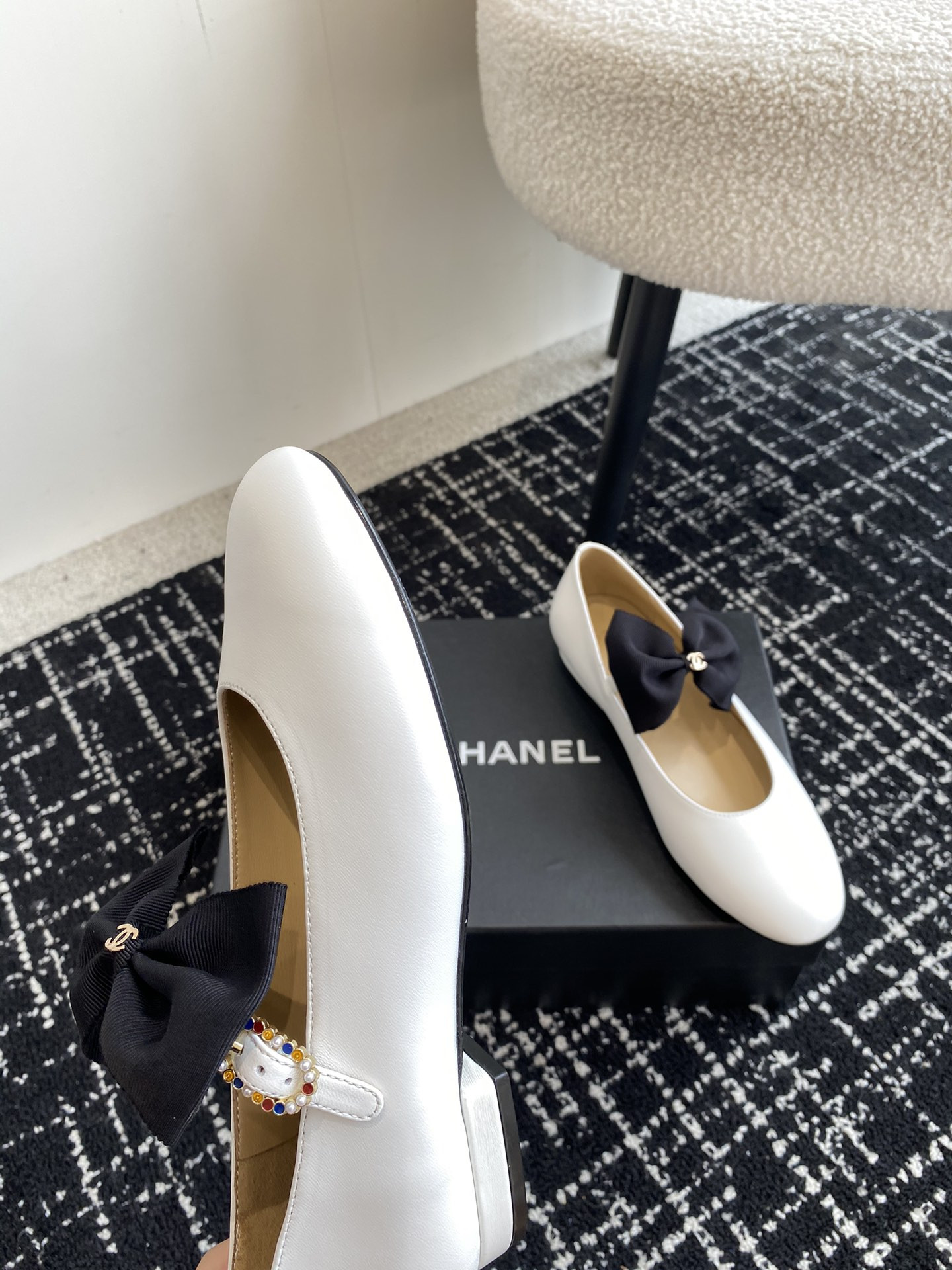 UA CHANEL MARY JANES FLAT