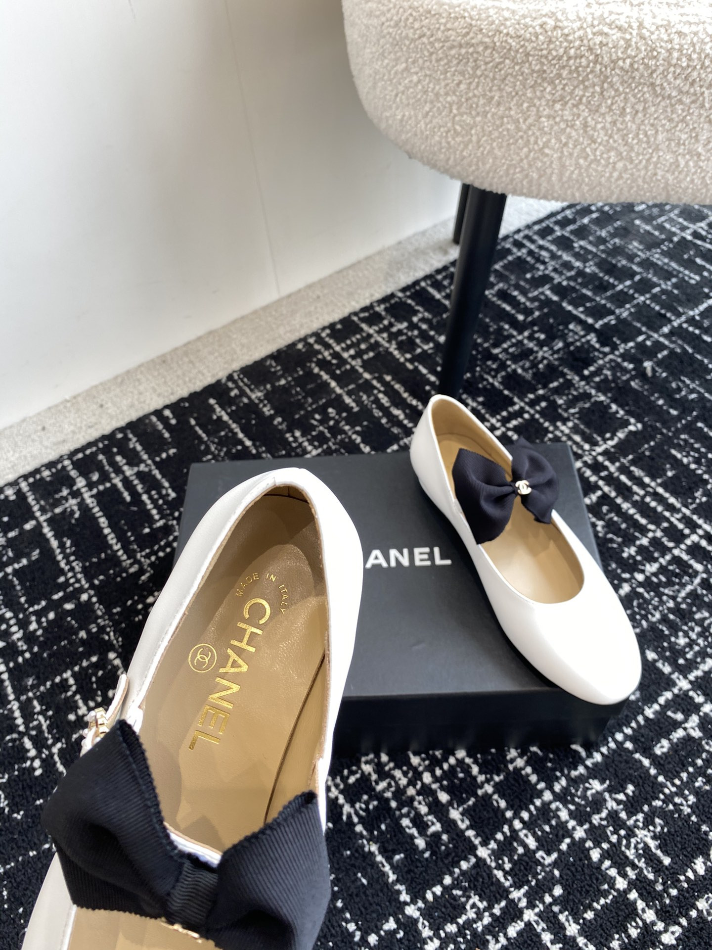 UA CHANEL MARY JANES FLAT