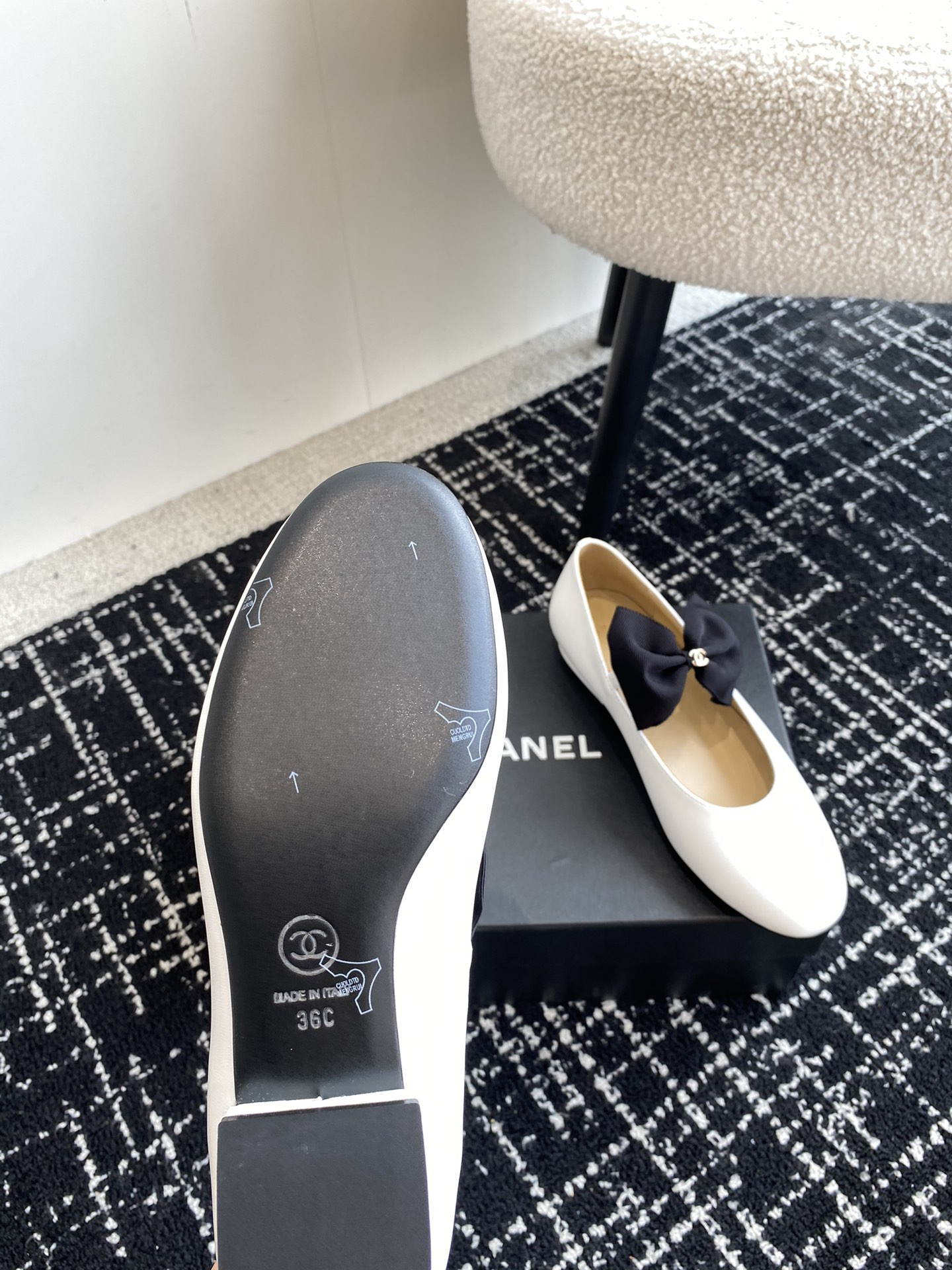 UA CHANEL MARY JANES FLAT