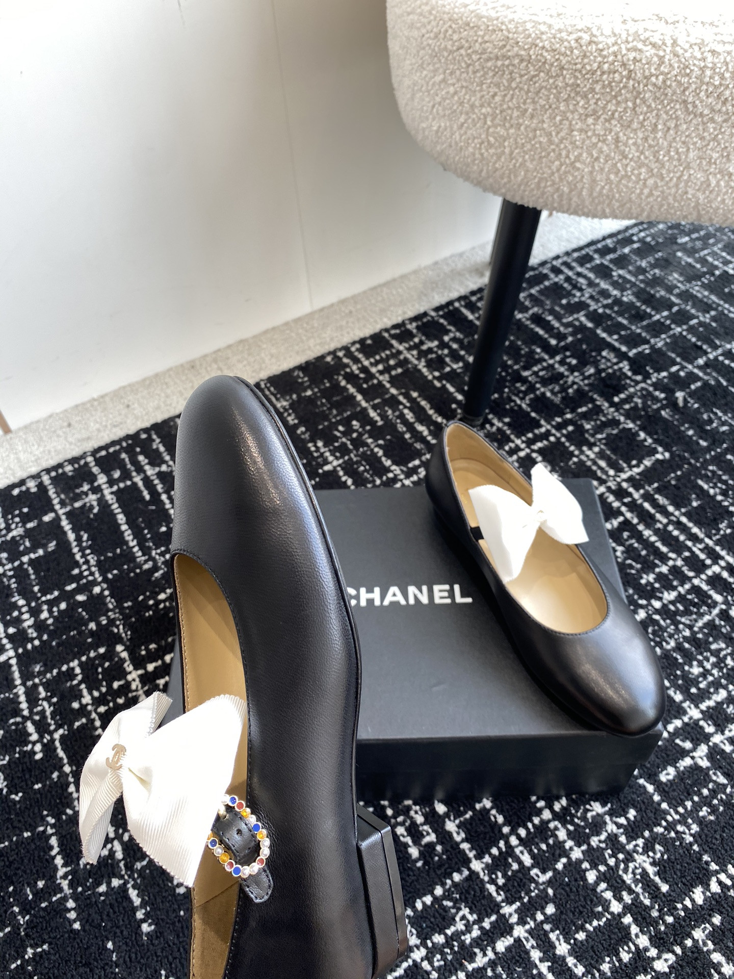 UA CHANEL MARY JANES FLAT